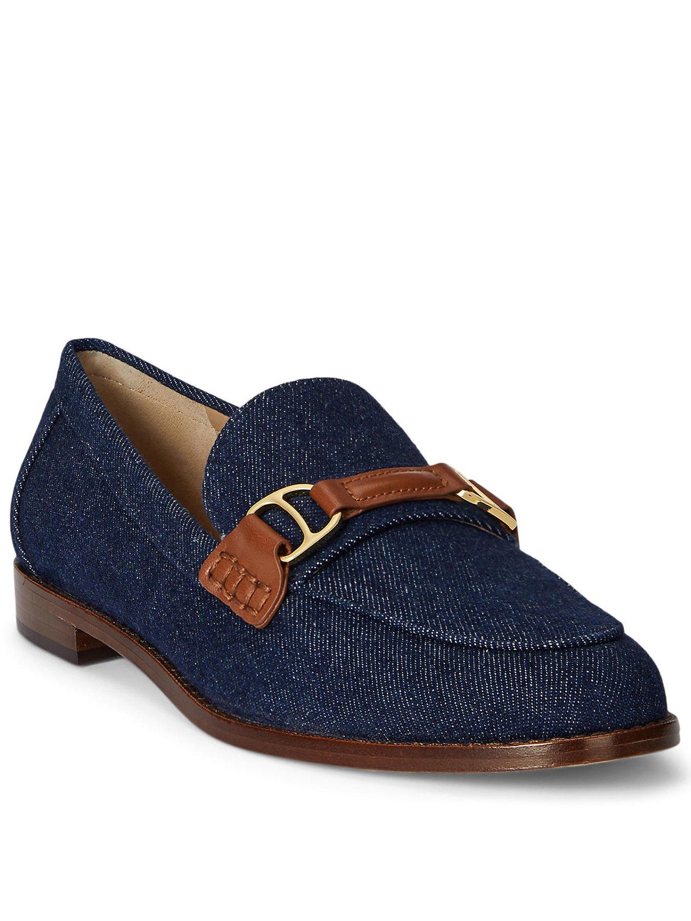 Lauren by Ralph Lauren Tasha Flat Loafers - Blue