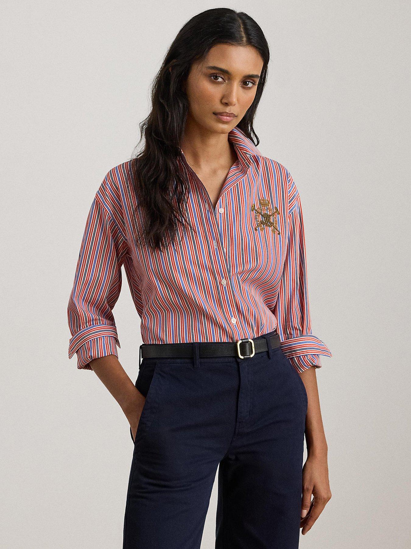 Lauren By Ralph Lauren Kotta Long Sleeve Shirt - Multi