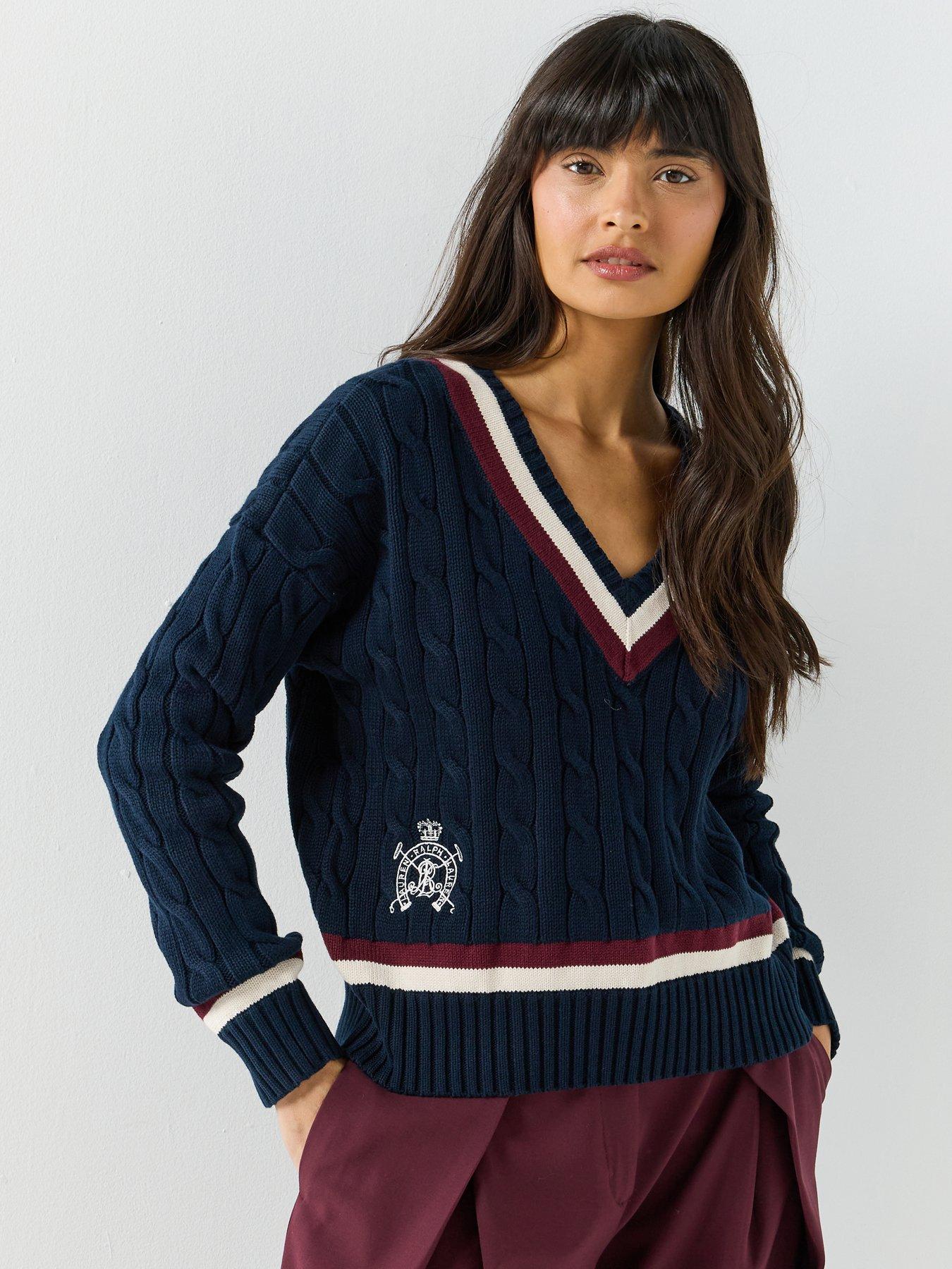 Lauren by Ralph Lauren Tedurph Long Sleeve Pullover - Multi