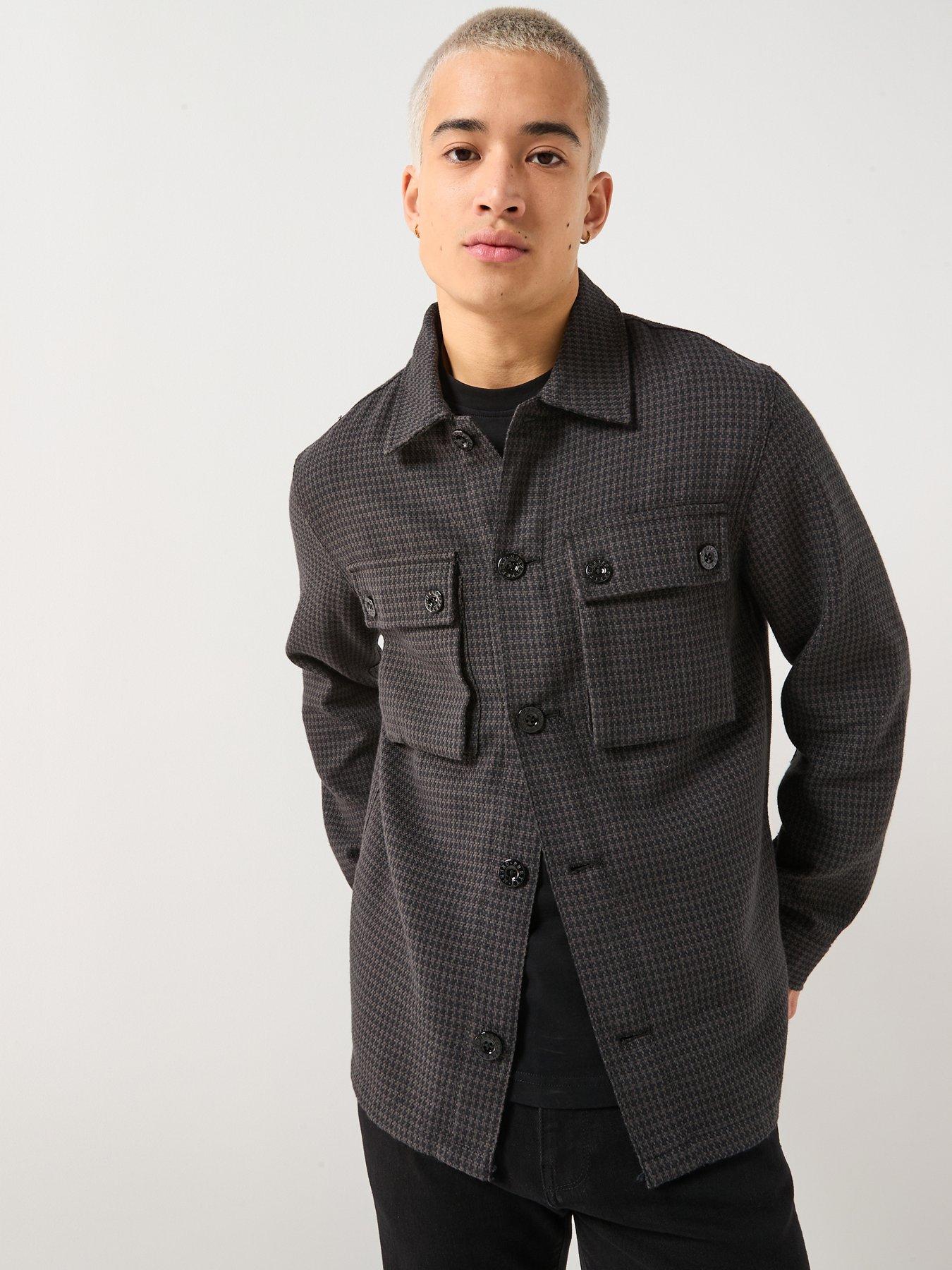 Pretty Green: Kilburn Overshirt - Black