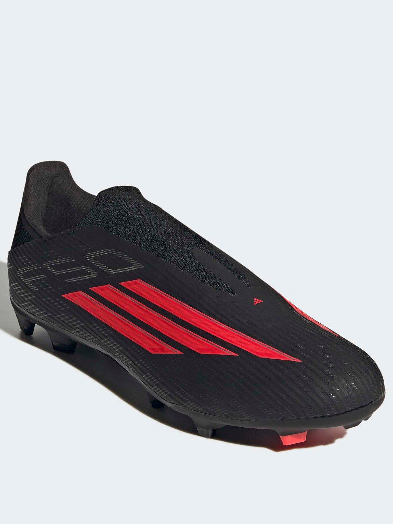 Image 2 of 6 of adidas Mens F50 League Laceless Firm Ground Football Boot - Black