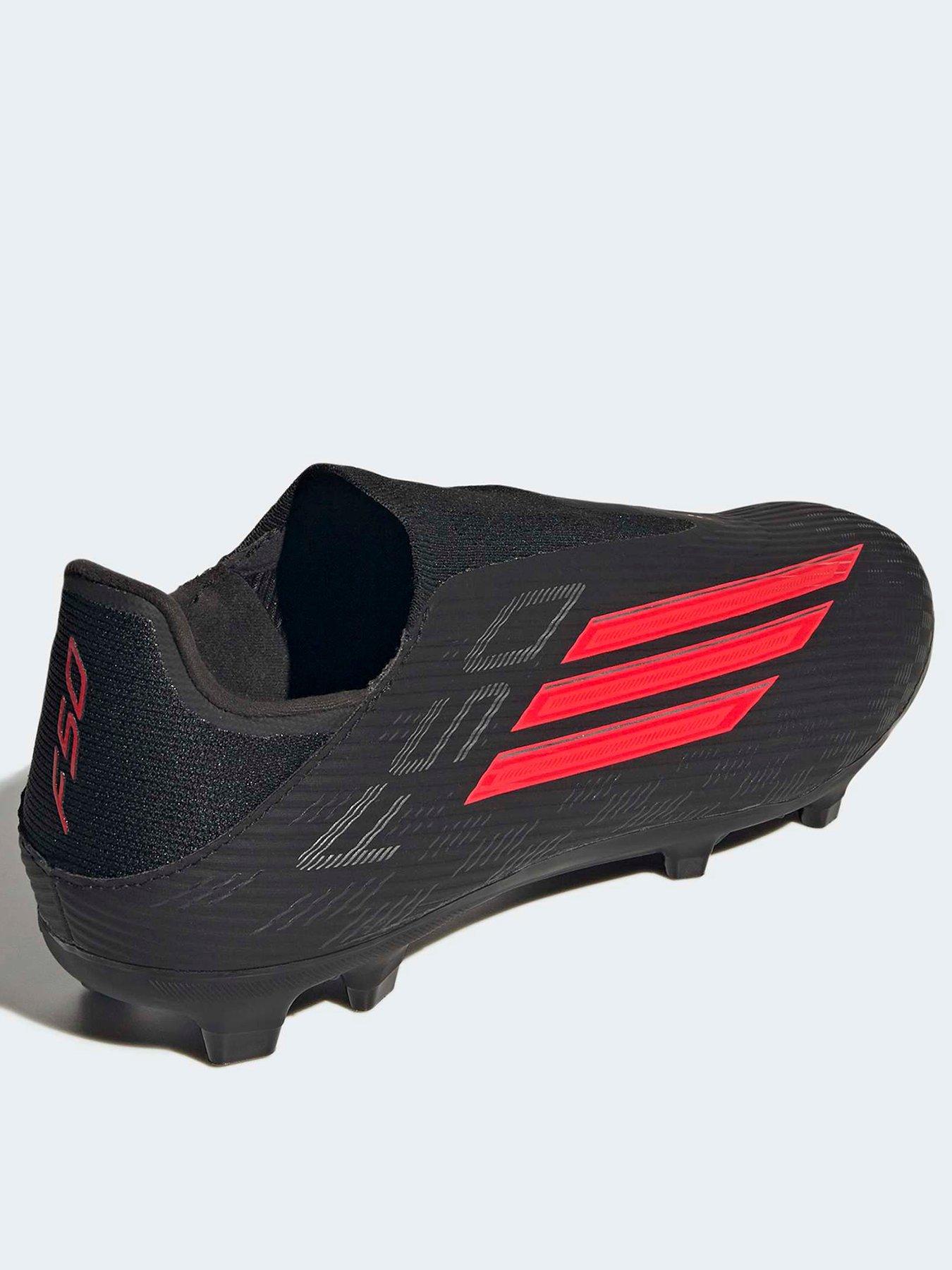 Image 3 of 6 of adidas Mens F50 League Laceless Firm Ground Football Boot - Black