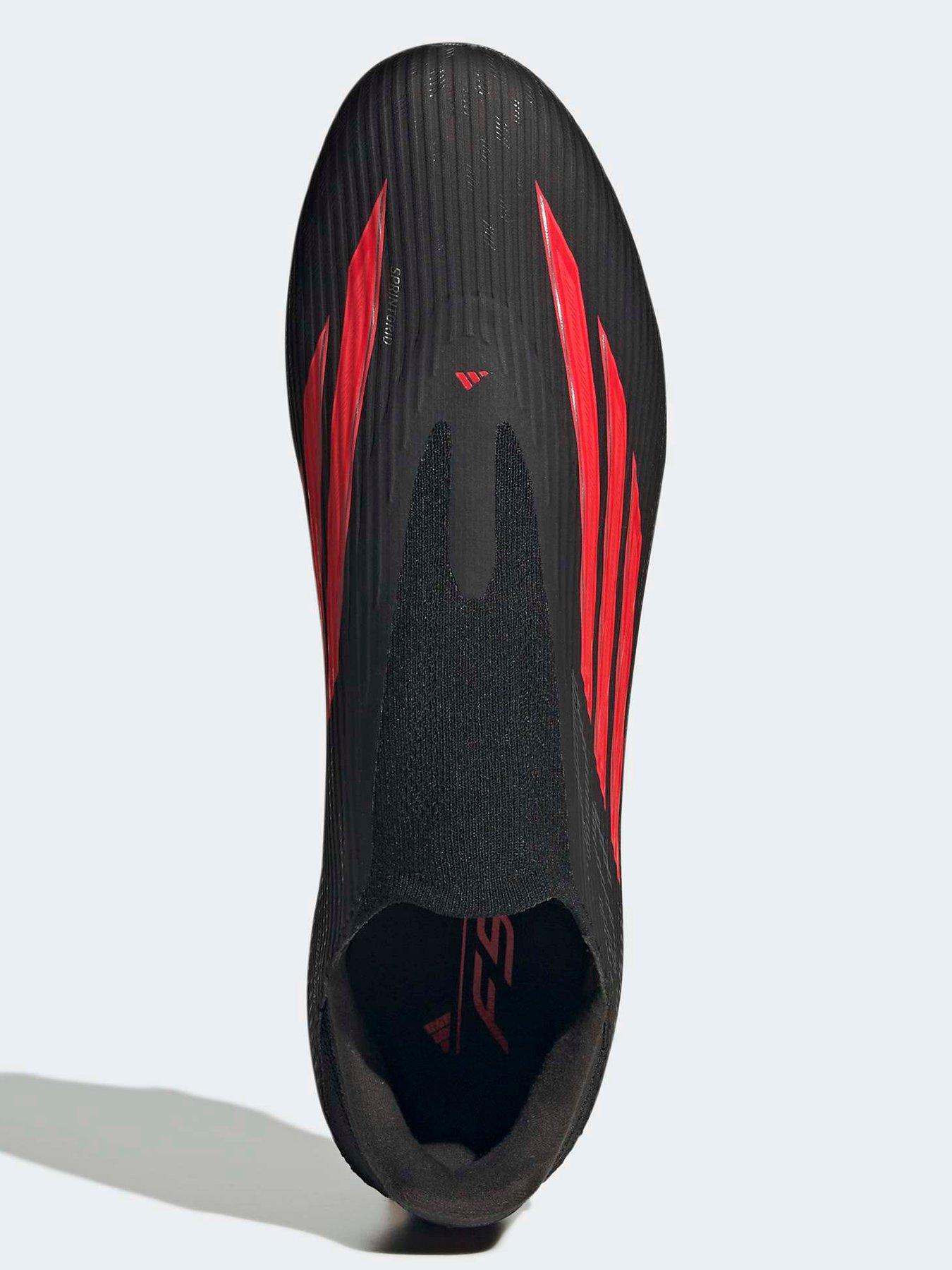 Image 4 of 6 of adidas Mens F50 League Laceless Firm Ground Football Boot - Black
