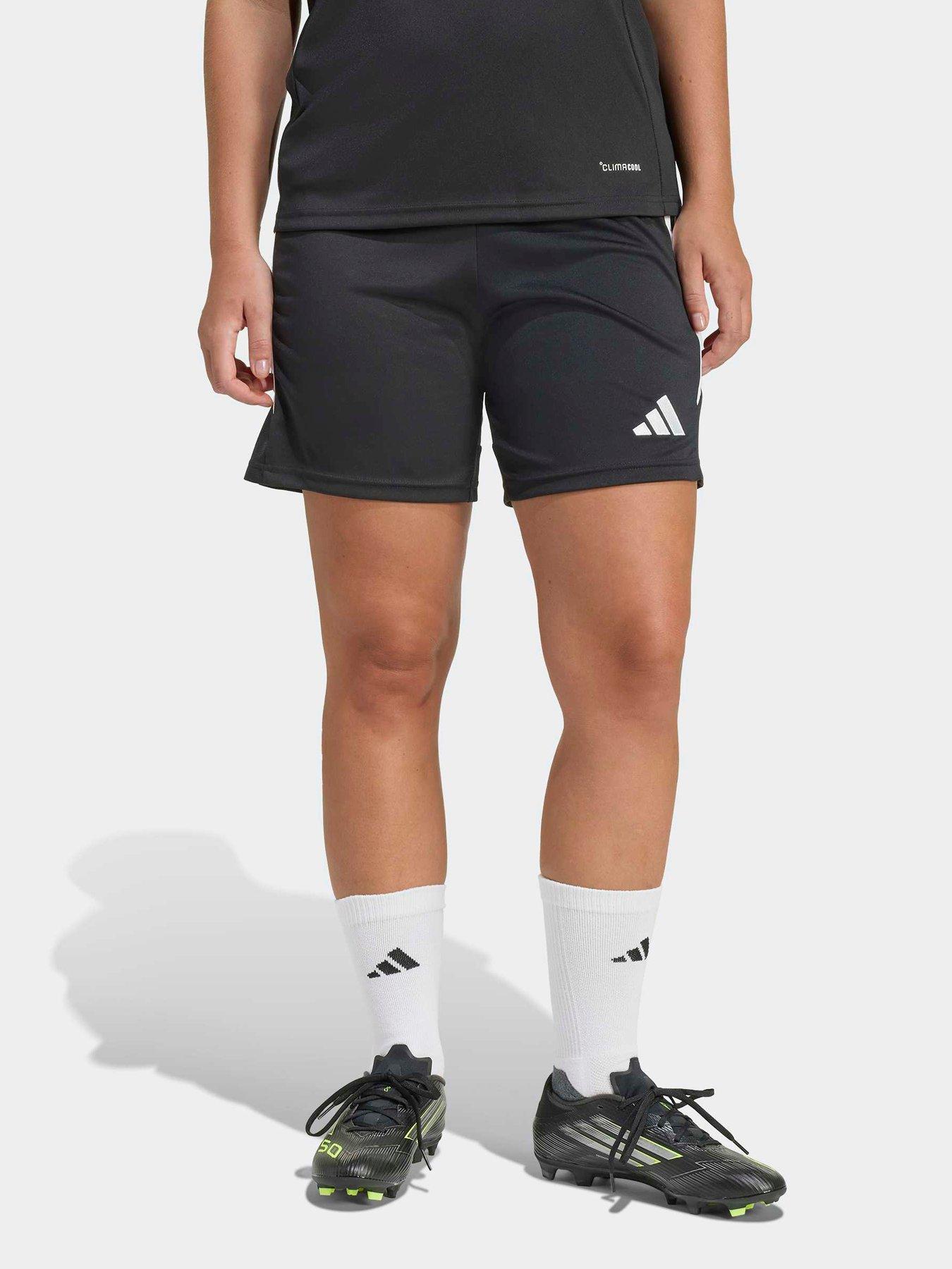 adidas Womens Tiro 26 Football Training Shorts - Black