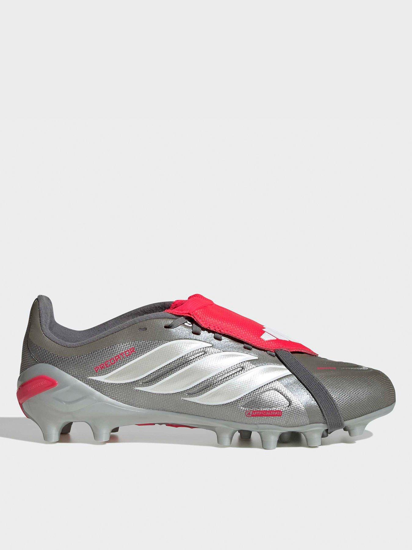 Adidas Junior Predator League Artificial Ground Football Boots - Grey