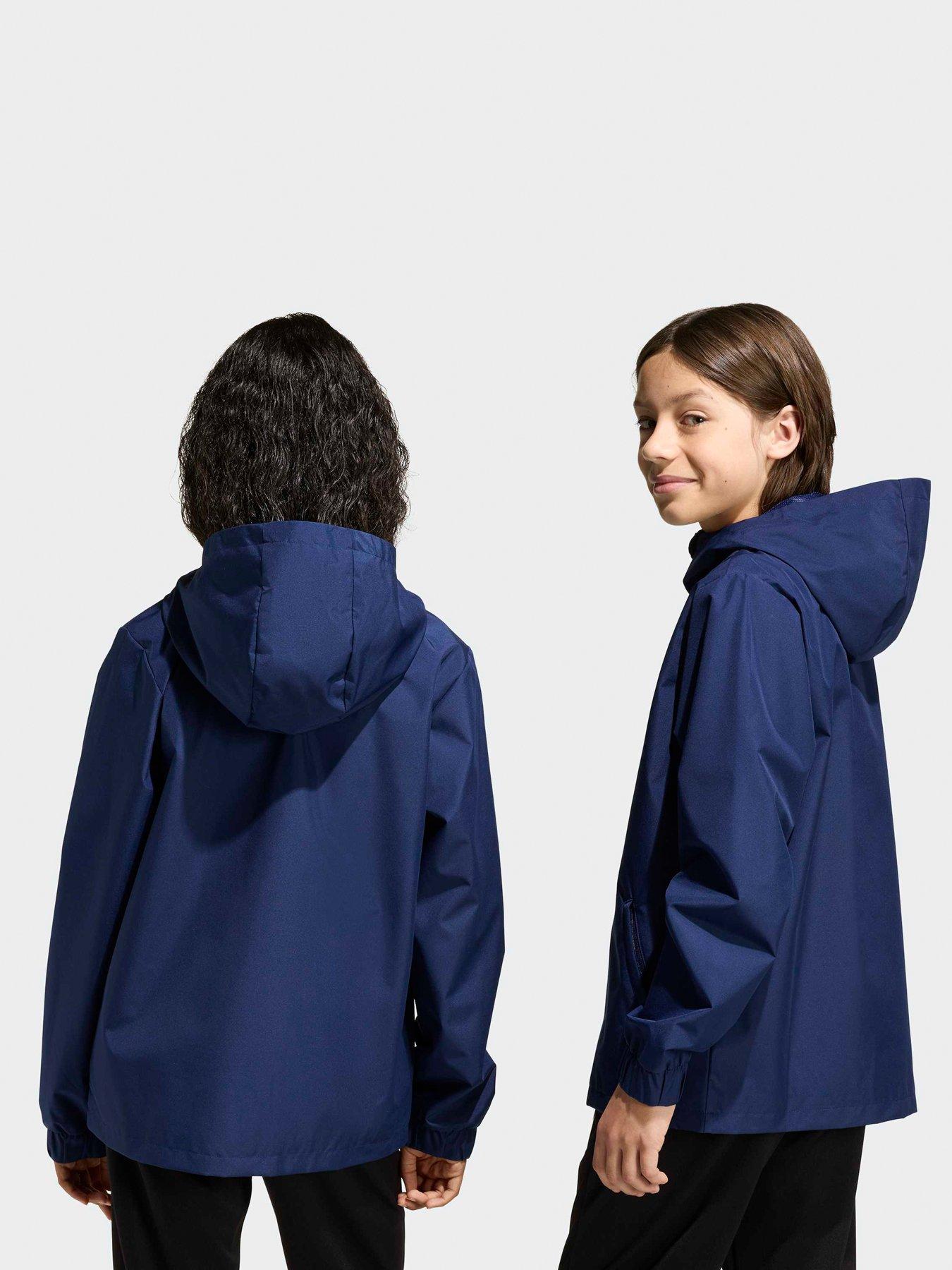 Image 2 of 6 of adidas Junior Entrada 26 All Weather Football Jacket - Navy