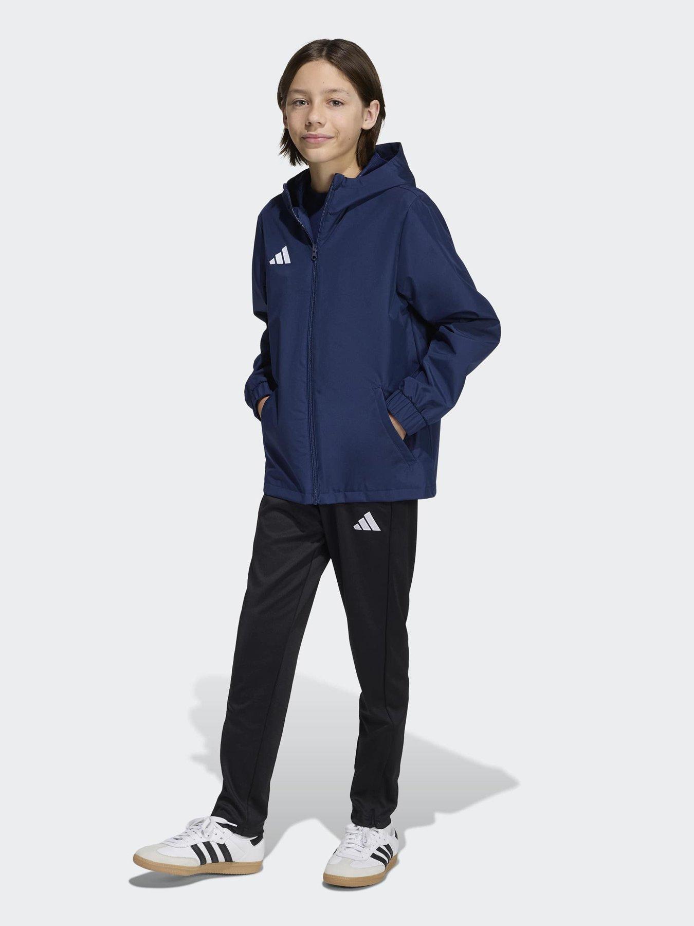 Image 3 of 6 of adidas Junior Entrada 26 All Weather Football Jacket - Navy
