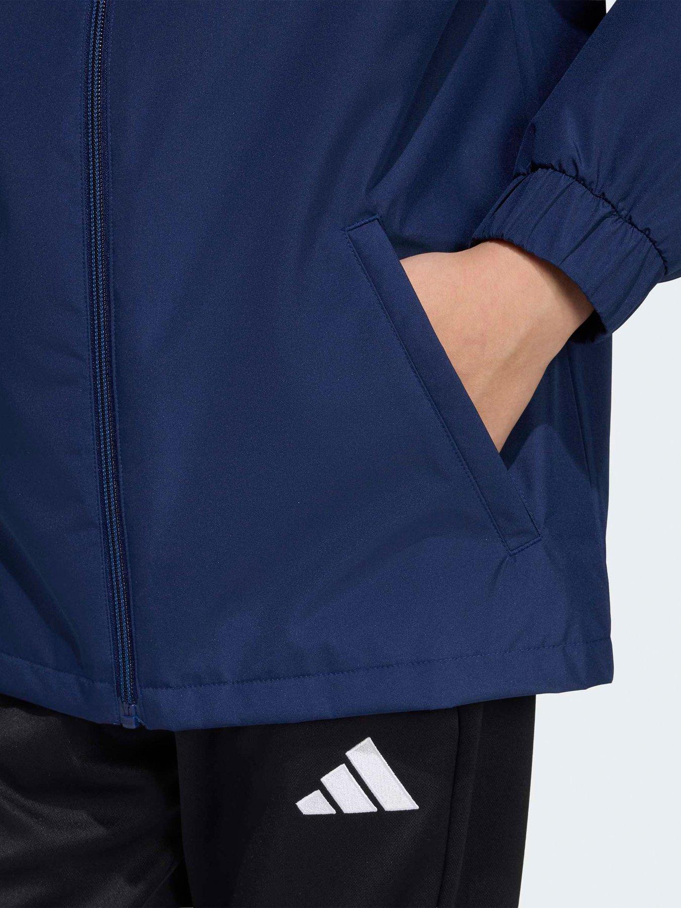 Image 5 of 6 of adidas Junior Entrada 26 All Weather Football Jacket - Navy