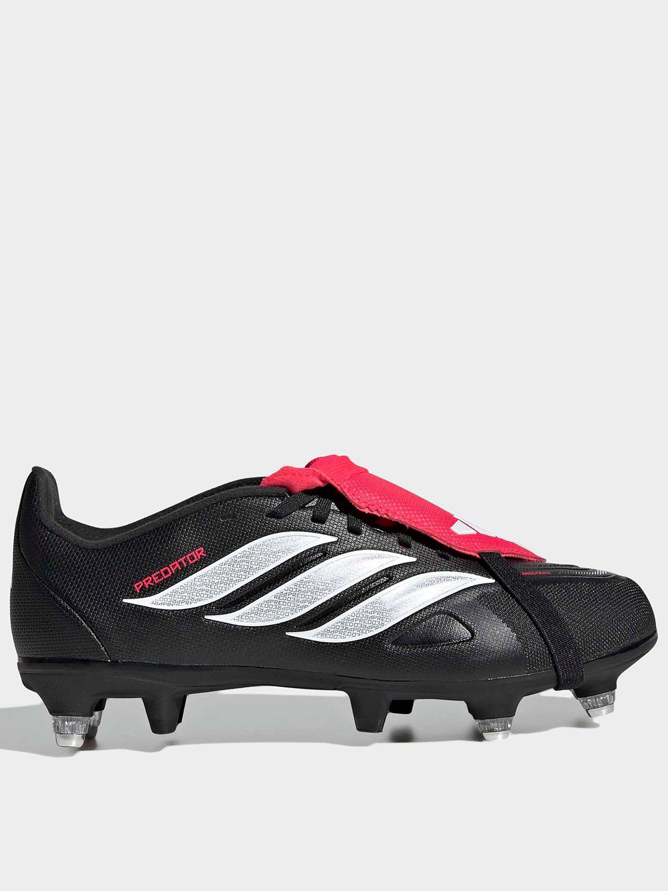 adidas Junior Predator League FT Soft Ground Football Boot - Black