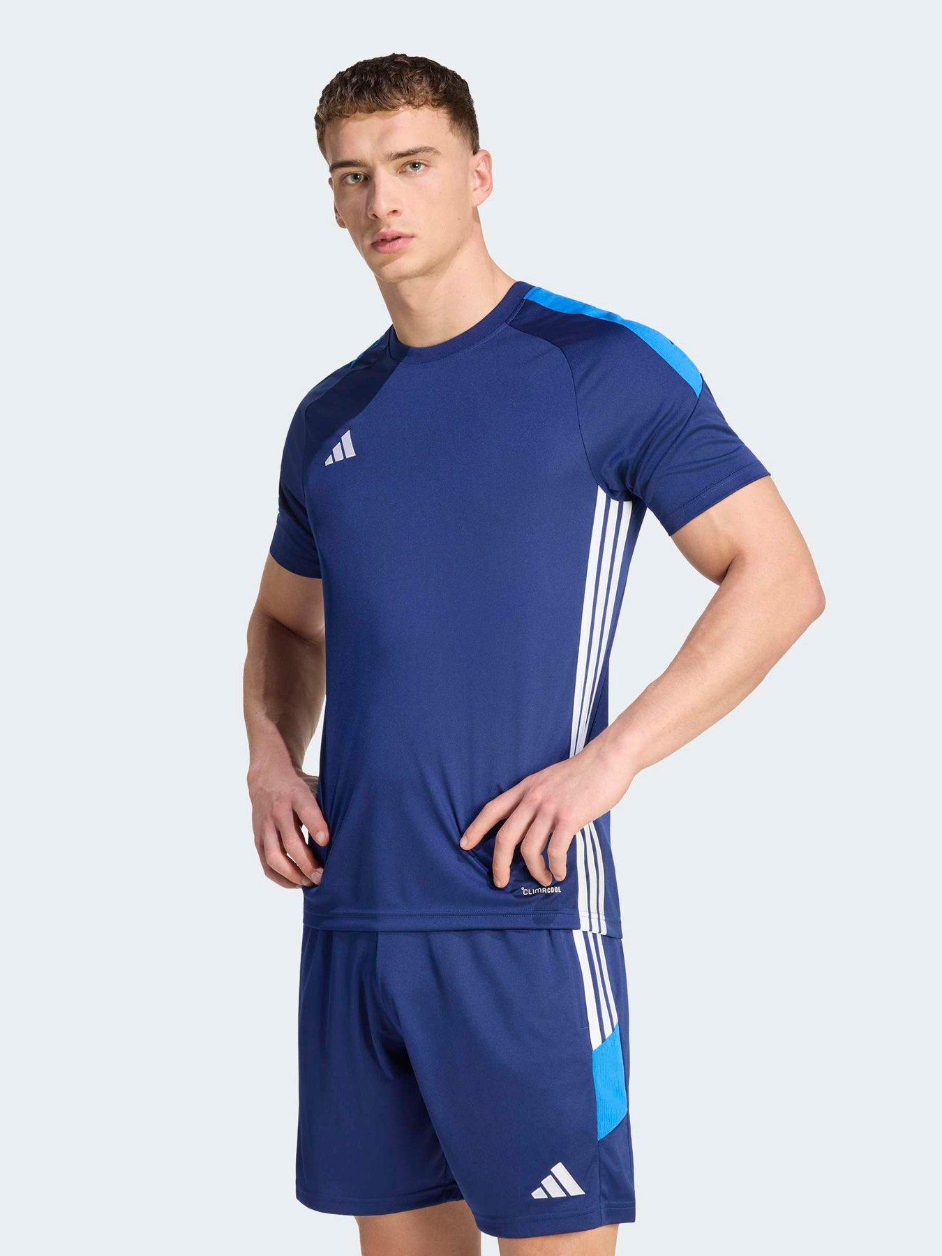 Adidas Mens Tiro 26 Football Training Jersey - Dark Blue