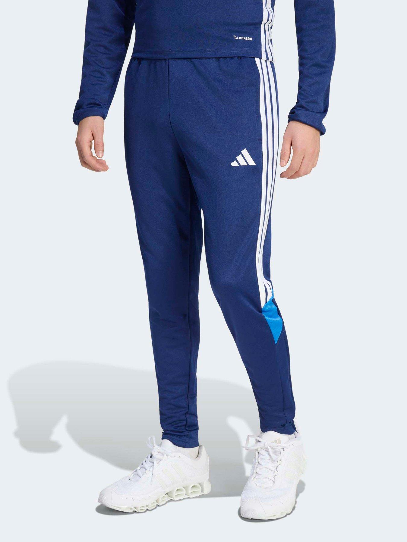 adidas Mens Tiro 26 Football Training Pants Dark Blue