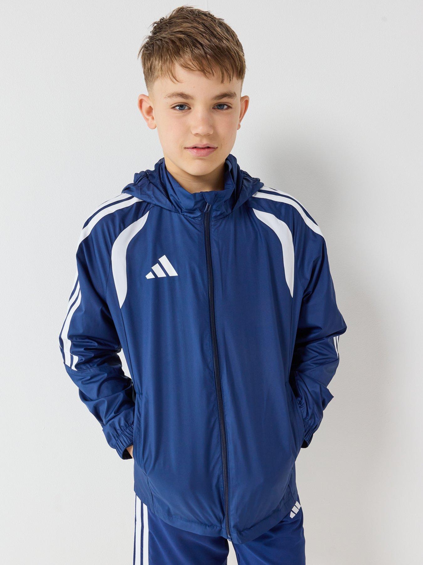 Image 5 of 7 of adidas Junior Tiro 26 Football Windbreaker Jacket - Navy