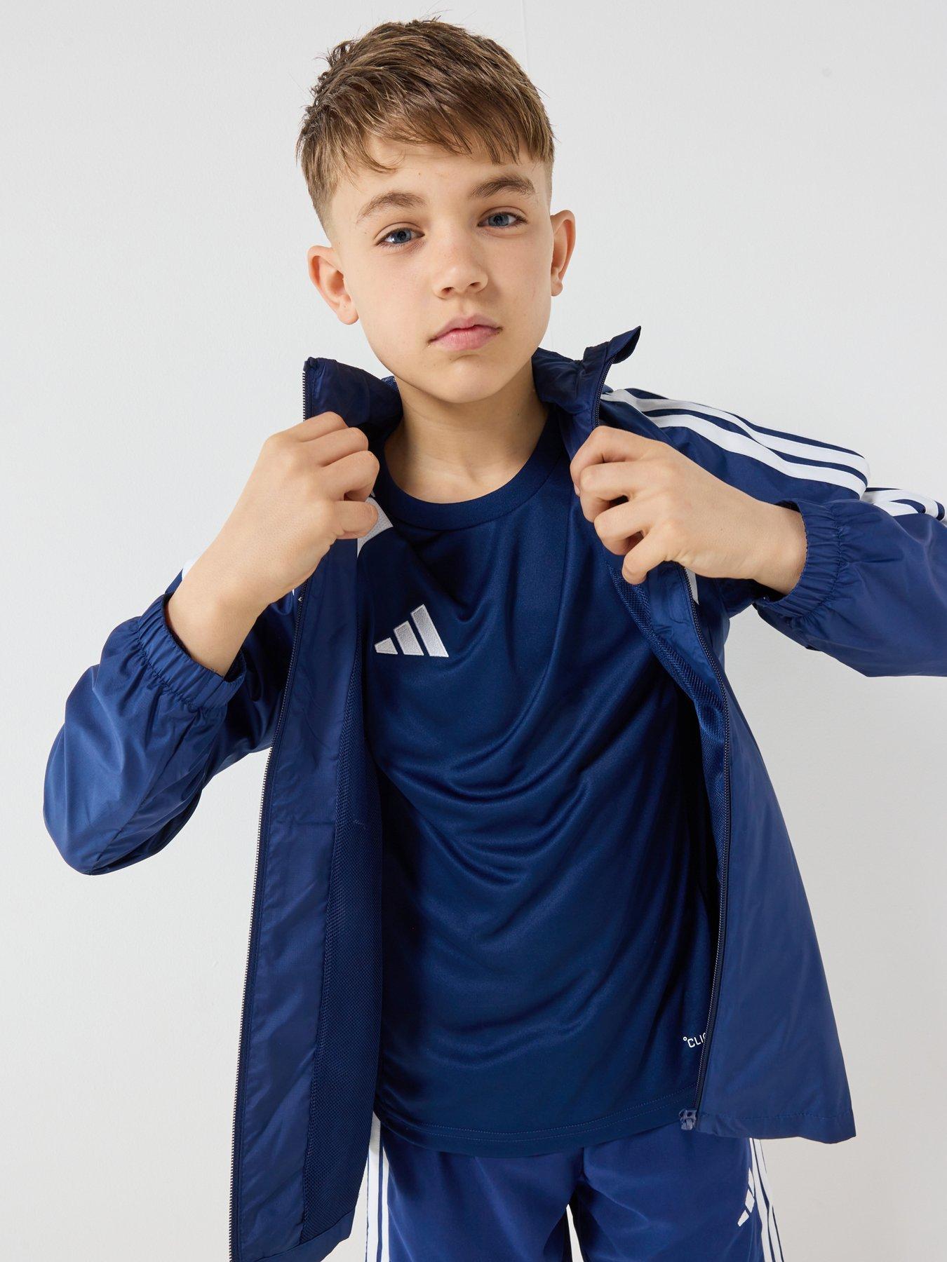 Image 6 of 7 of adidas Junior Tiro 26 Football Windbreaker Jacket - Navy