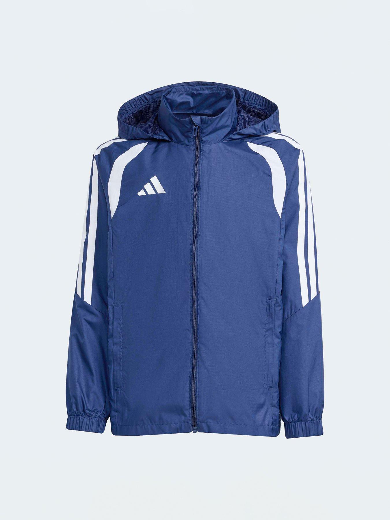 Image 7 of 7 of adidas Junior Tiro 26 Football Windbreaker Jacket - Navy