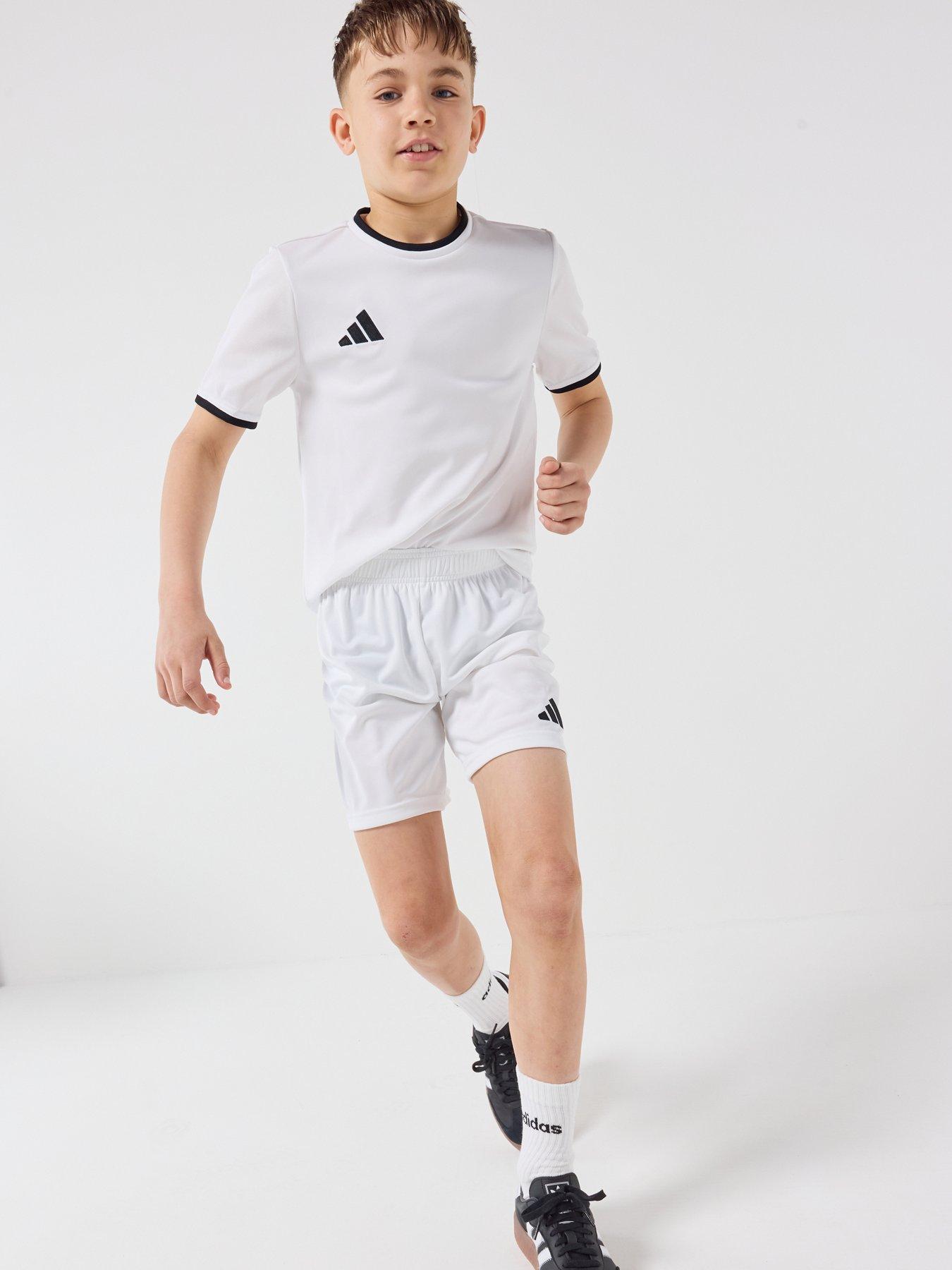 Image 3 of 6 of adidas Junior Entrada 26 Football Training Jersey - White