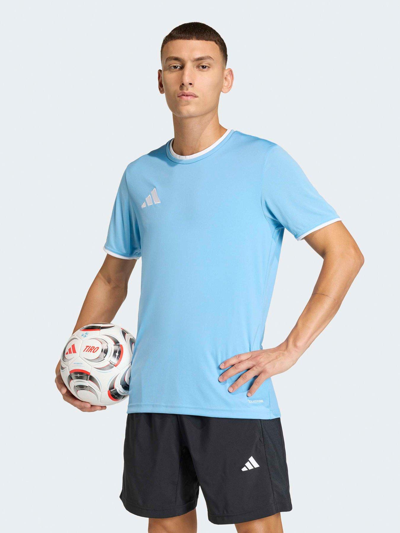 adidas Mens Football Entrada 26 Tee - Blue