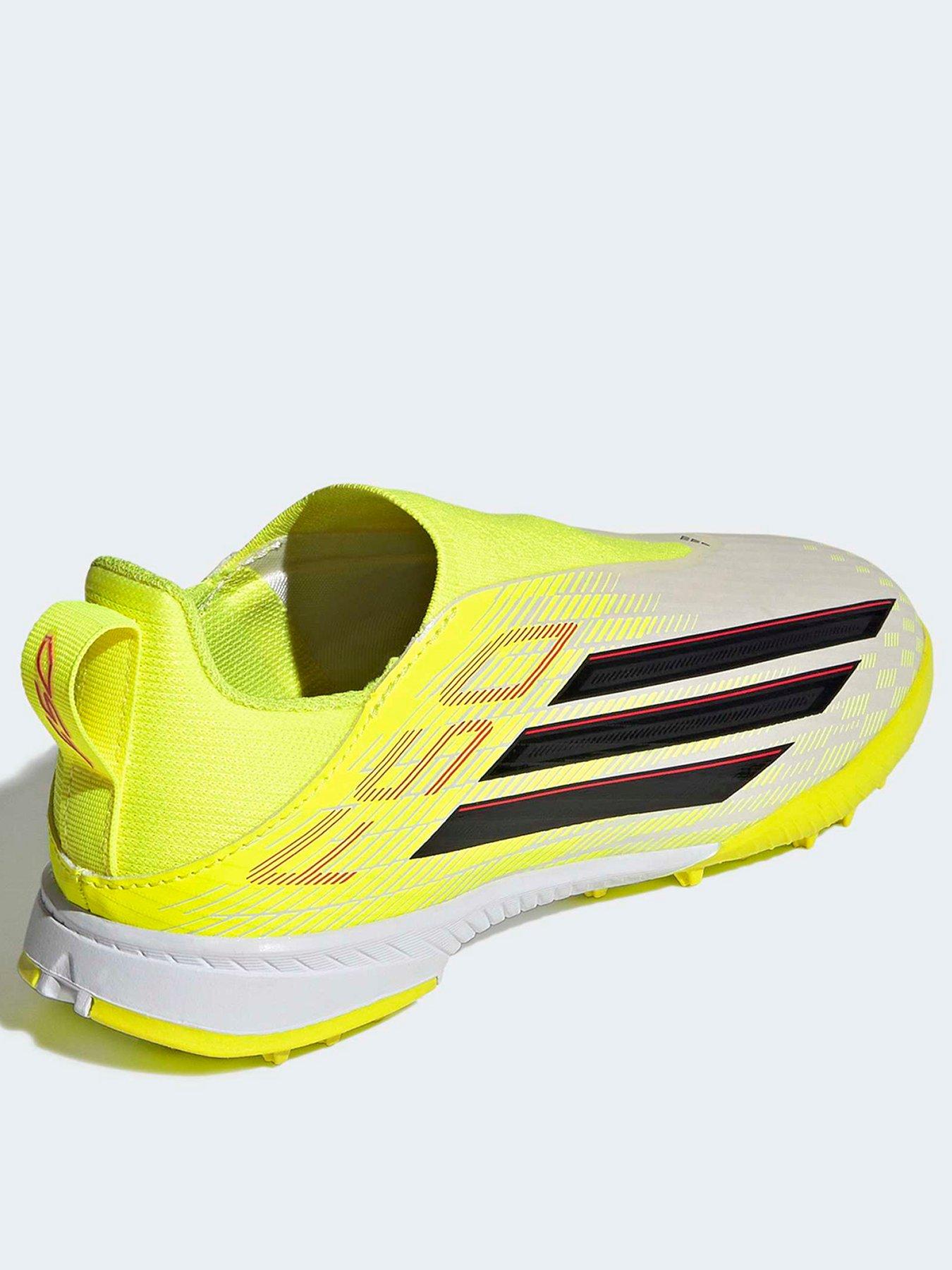 Futto (サイズ : Jr.　50-84cm S 145-160cm） adidas Junior F50 League Laceless Astro Turf Football Boot