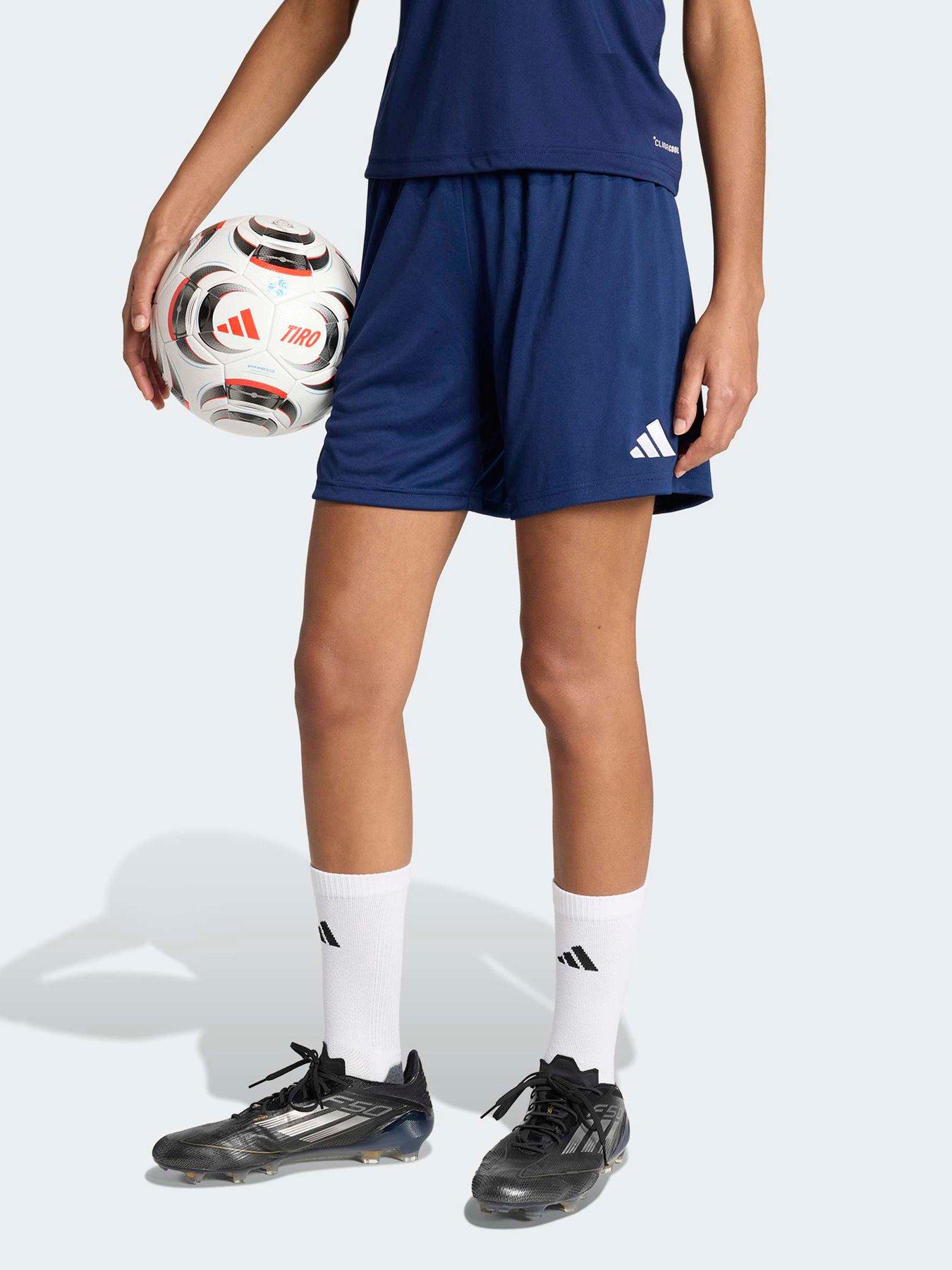 adidas Womens Entrada 26 Football Training Shorts - Navy