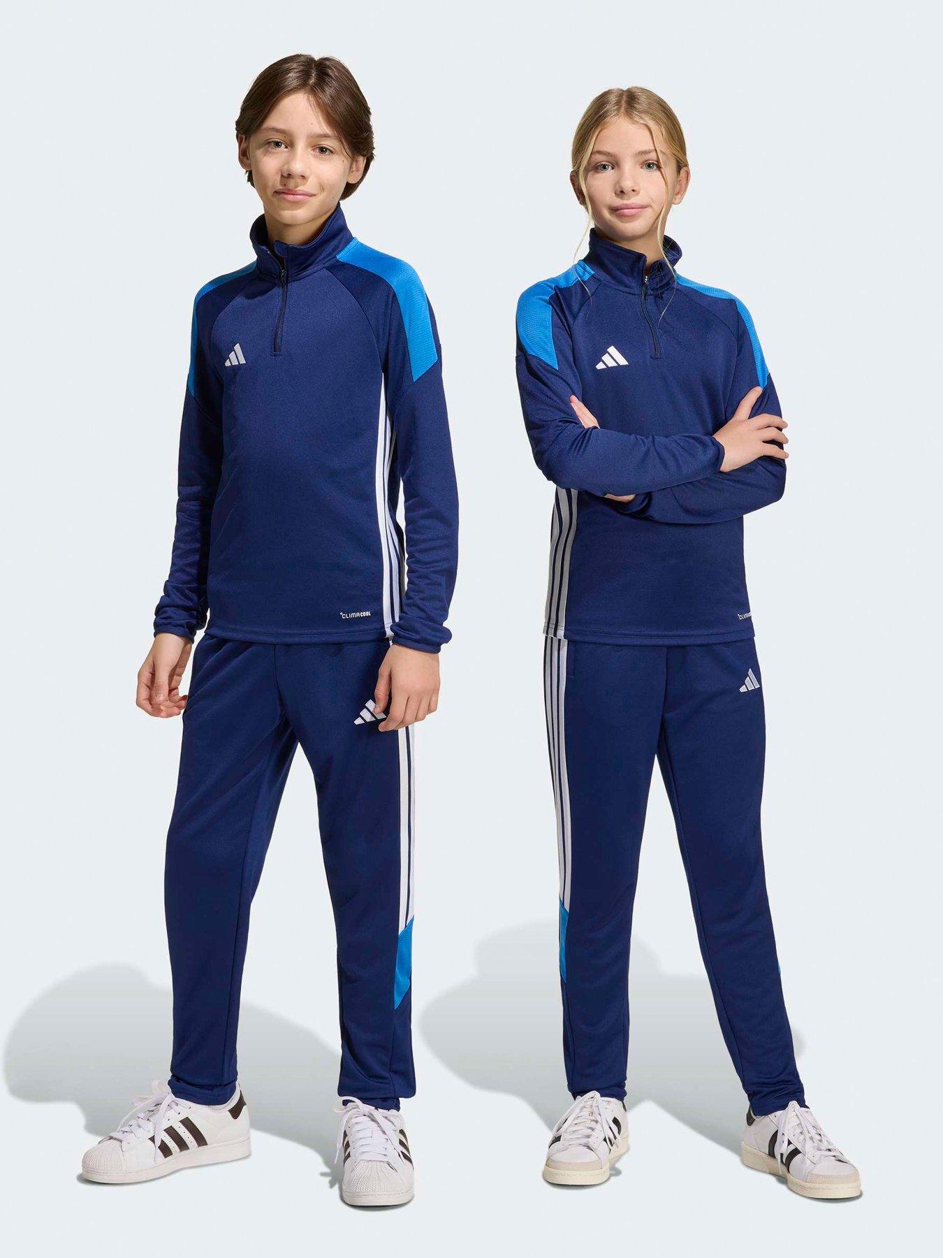 adidas Junior Tiro Football Training Pant - Dark Blue