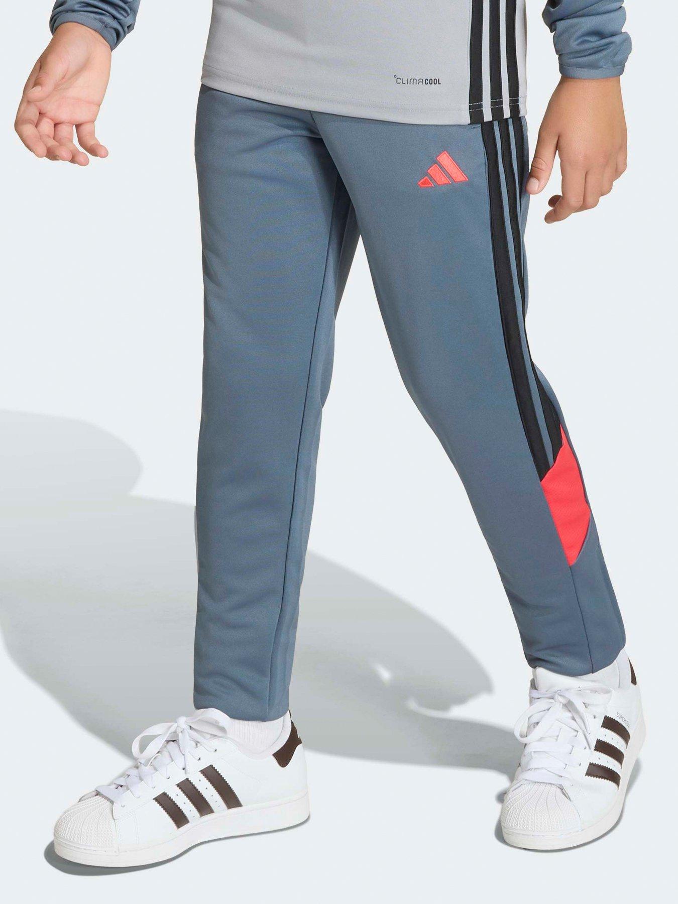 adidas Junior Tiro Football Training Pant, Onix/Ltonix/Selure, Size 7-8 Years