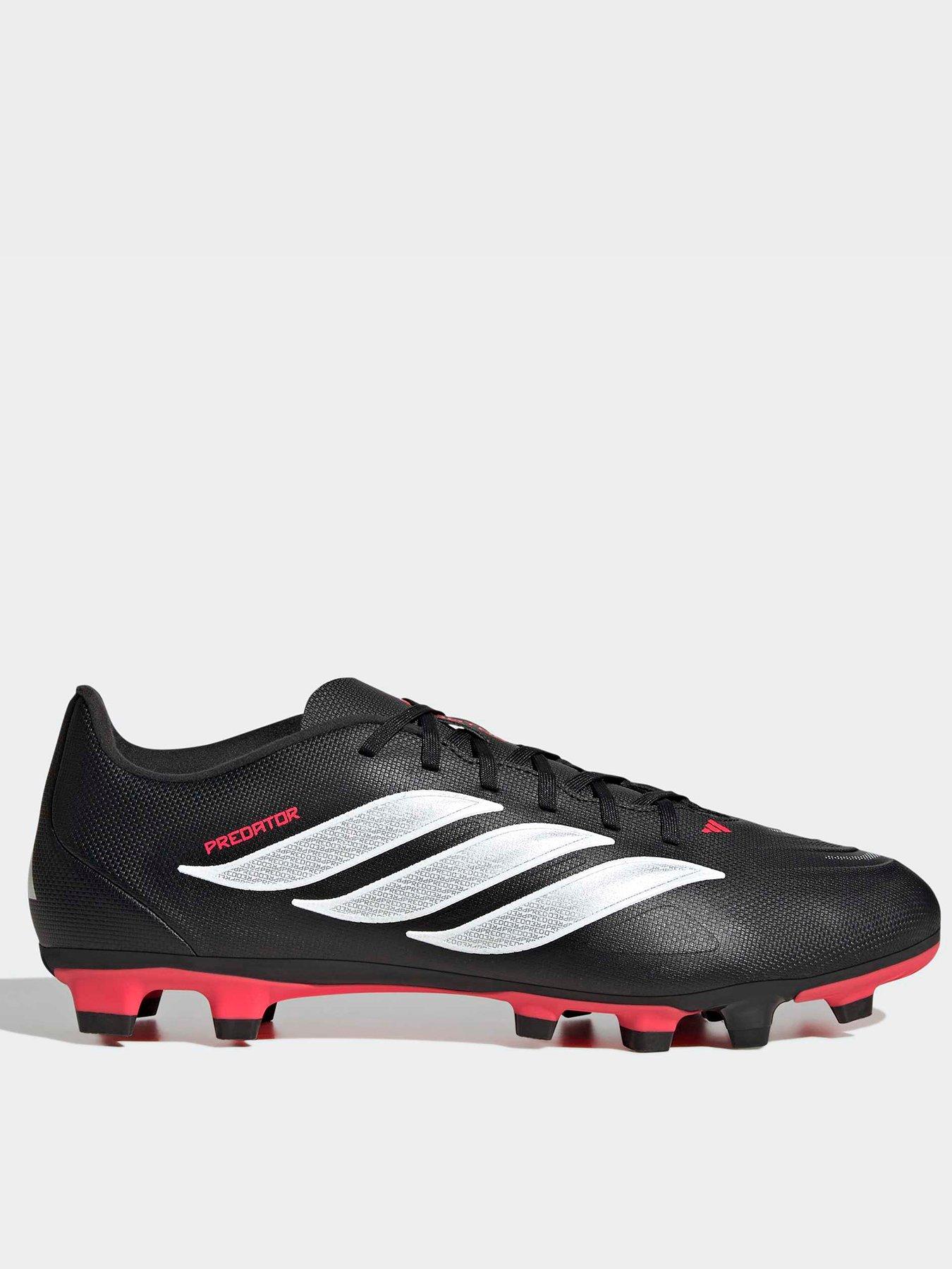 adidas Mens Predator Club Firm Ground Football Boot - Black