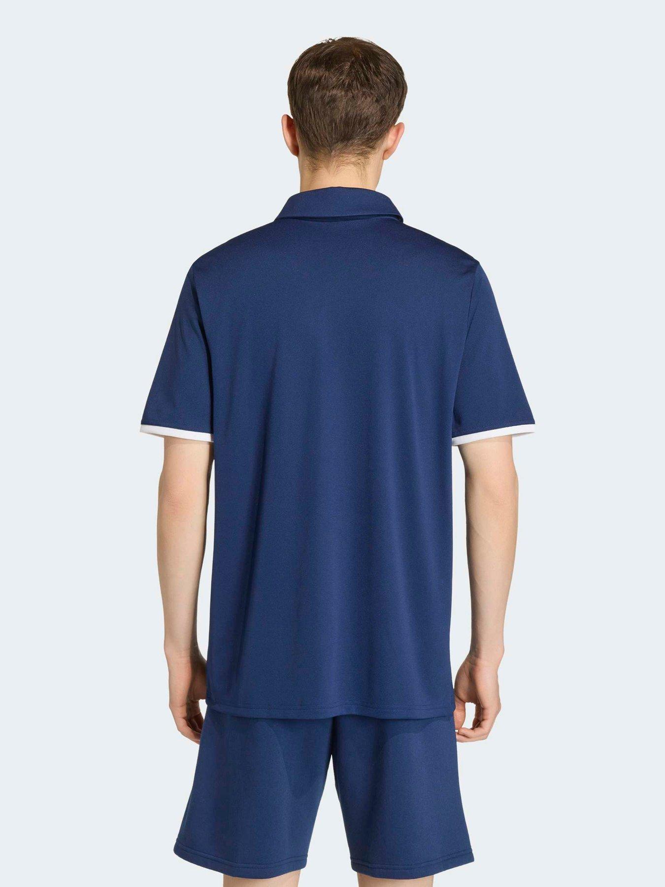 Image 2 of 5 of adidas Mens Football Entrada 26 Polo Shirt - Navy