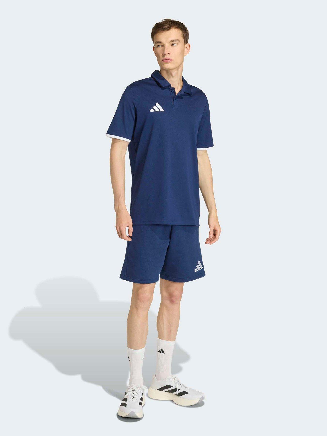 Image 3 of 5 of adidas Mens Football Entrada 26 Polo Shirt - Navy