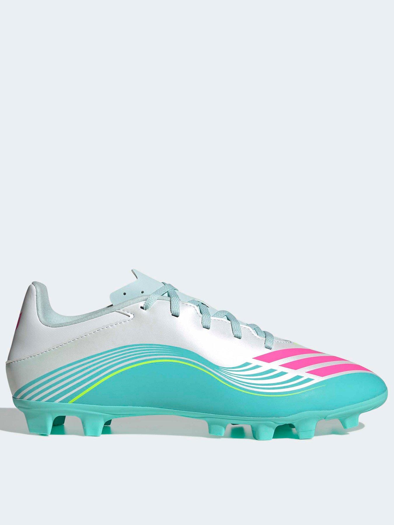 adidas Mens F50 Messi Club Firm Ground Football Boots - White