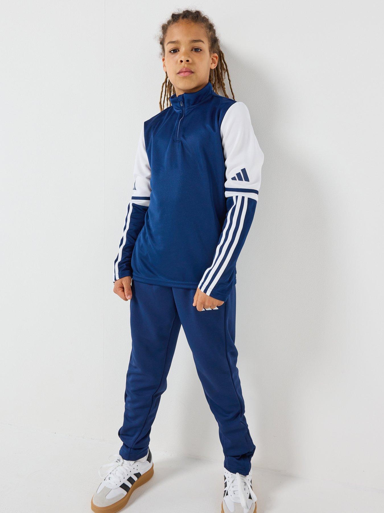 Image 3 of 7 of adidas Junior Squadra 25 Football 1/4 Zip Top - Navy