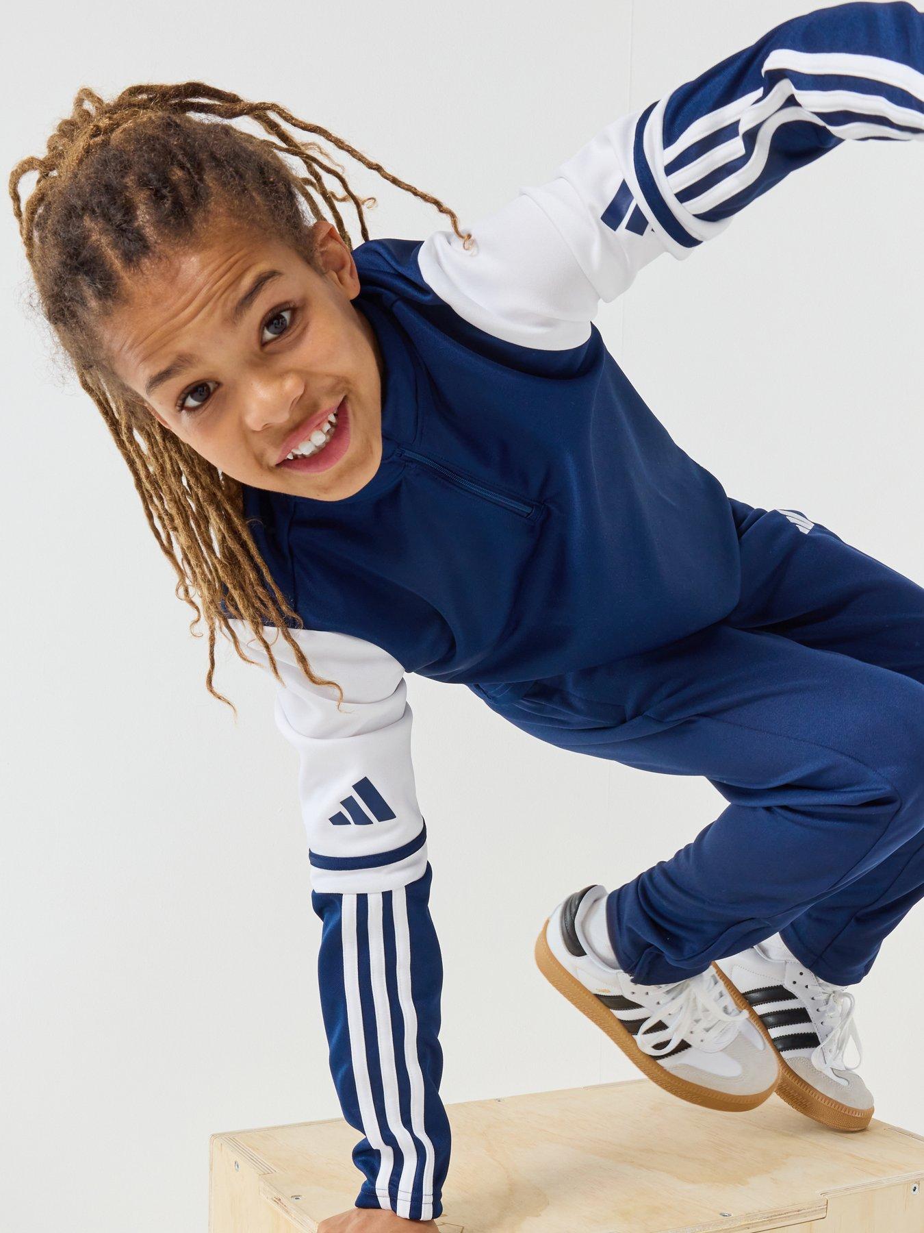 Image 5 of 7 of adidas Junior Squadra 25 Football 1/4 Zip Top - Navy