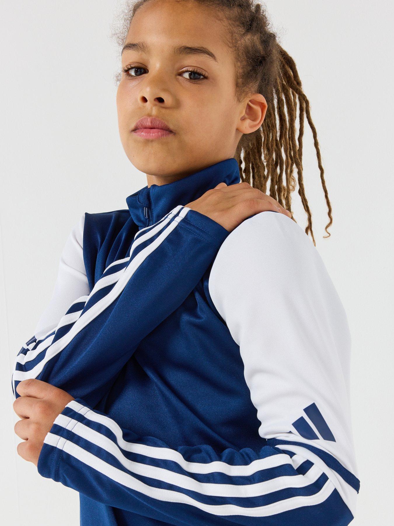 Image 6 of 7 of adidas Junior Squadra 25 Football 1/4 Zip Top - Navy