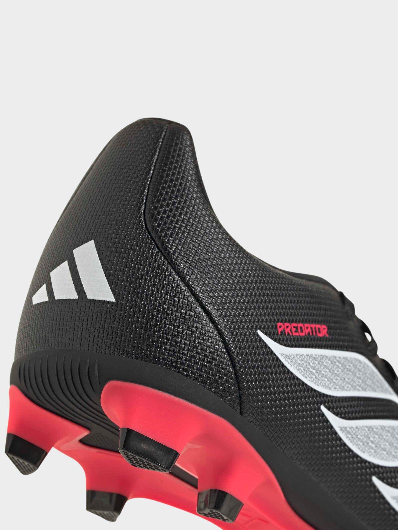 adidas Junior Predator Club Firm Ground Football Boot - Black | Very