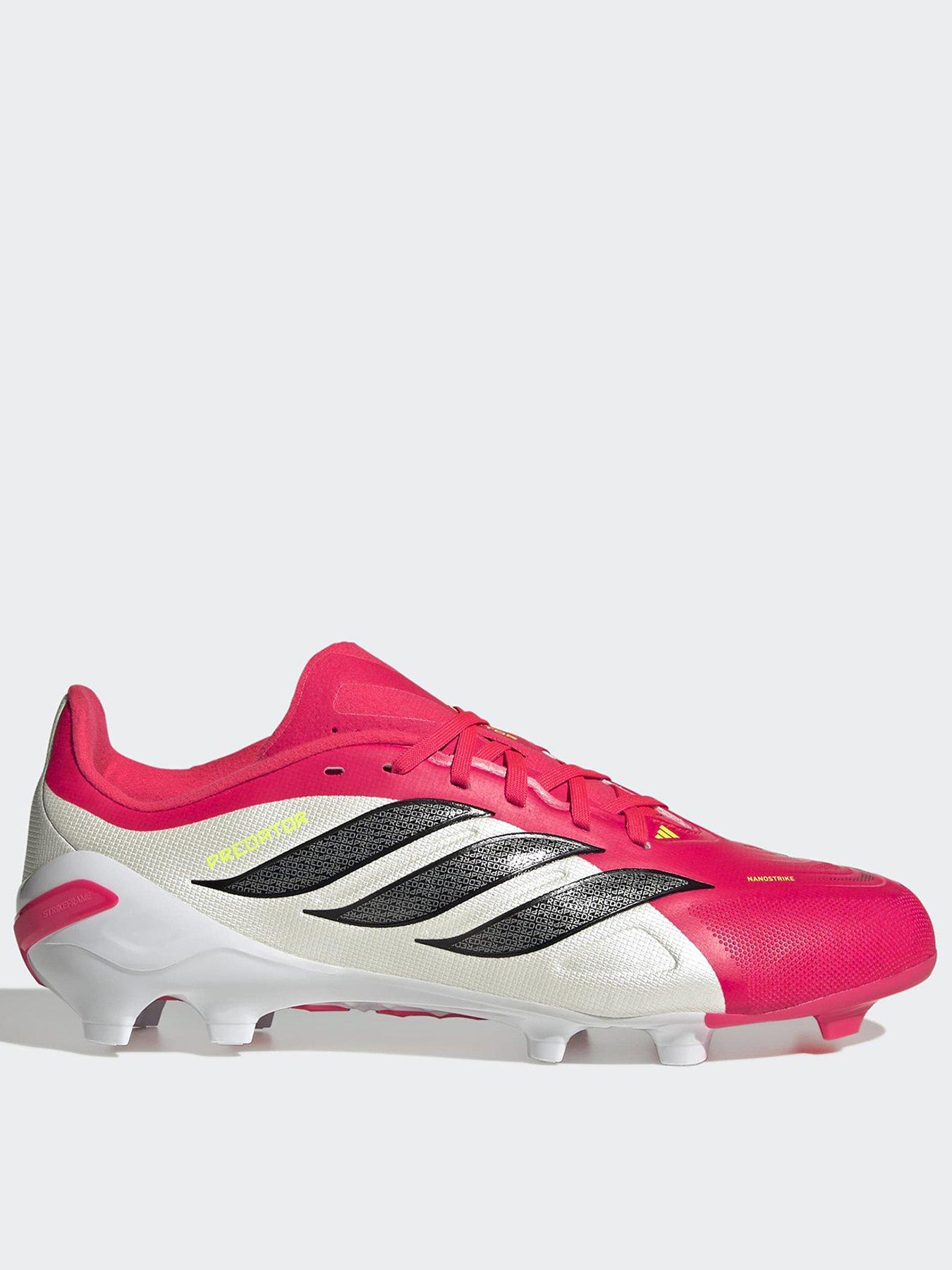 adidas Junior Predator League Firm Ground Football Boot - Lucid Red