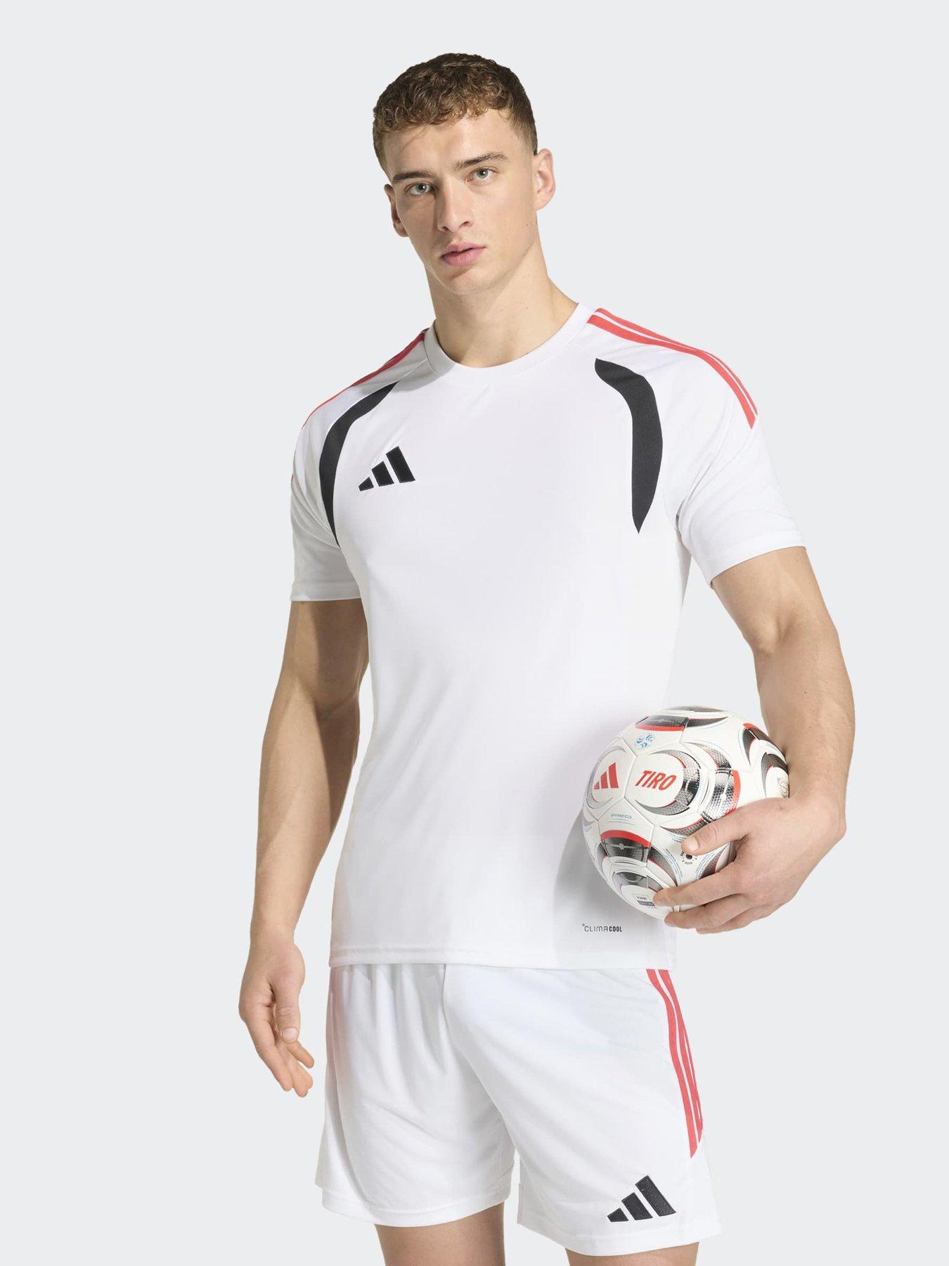 adidas Mens Tiro 26 Football Training Jersey - White