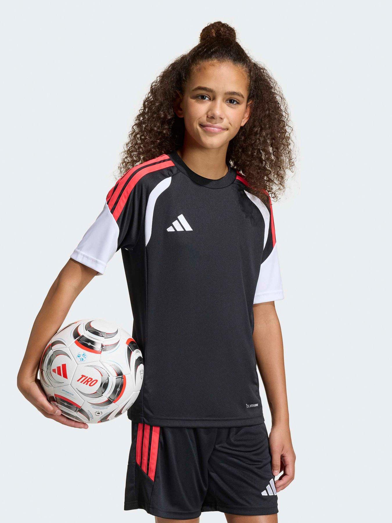 adidas Junior Tiro 26 Football Training Jersey - Black