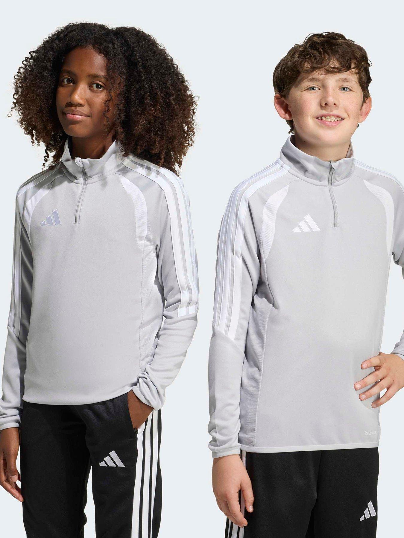 adidas Junior Tiro 26 Football Track Top - Grey