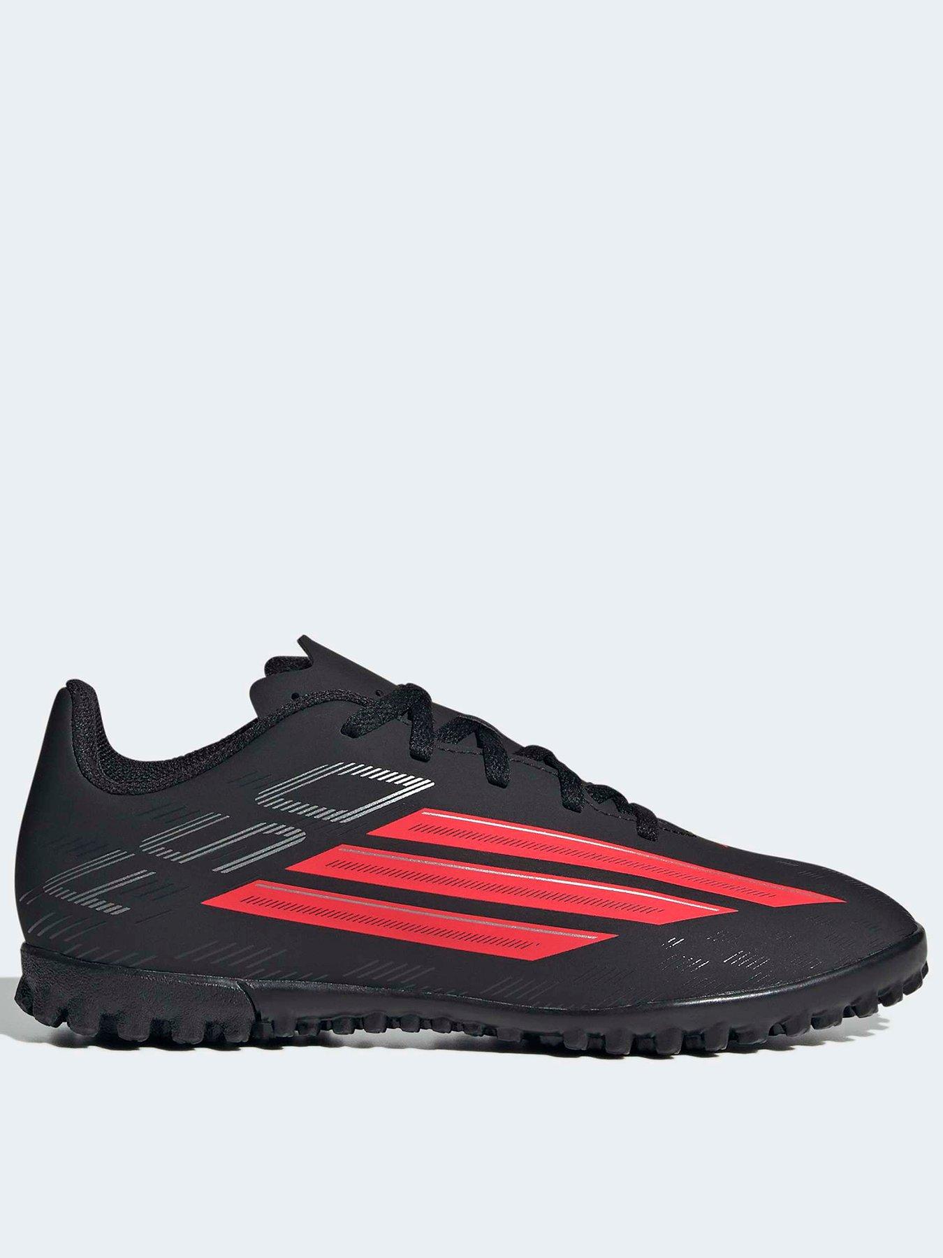 Adidas Junior F50 Club Astro Turf Football Boot - Black