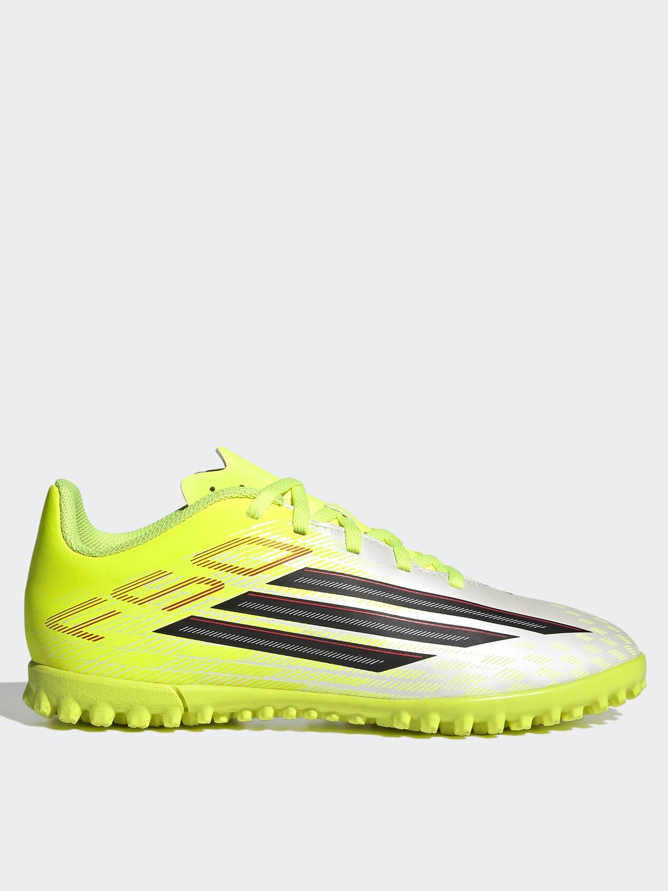 adidas Junior F50 Club Astro Turf Football Boot - Yellow