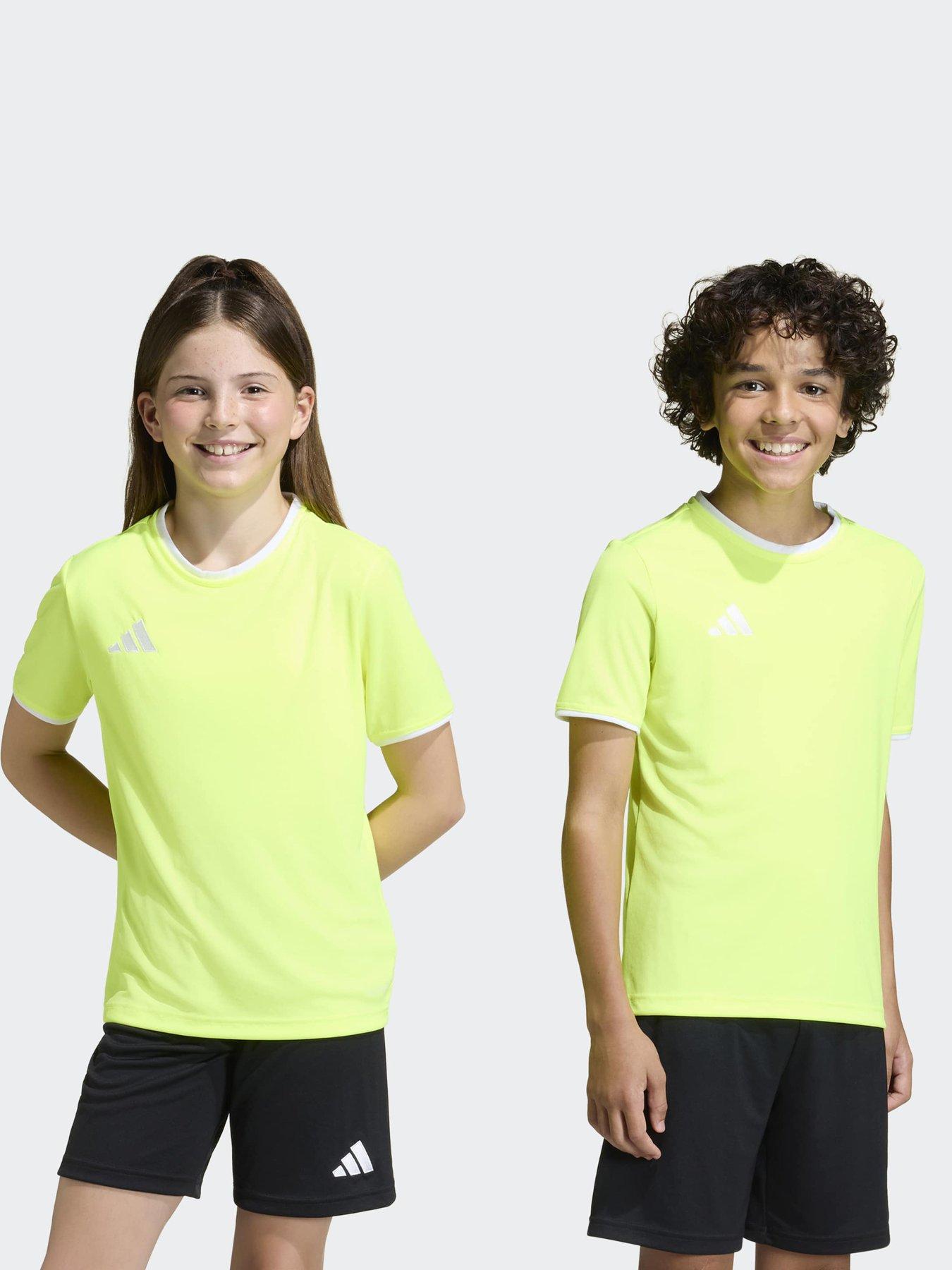 Adidas Junior Entrada 26 Football Training Jersey - Yellow