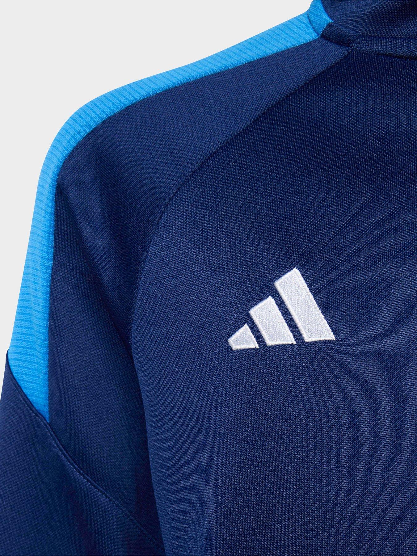 Image 3 of 5 of adidas Junior Tiro Football Track Top - Dark Blue