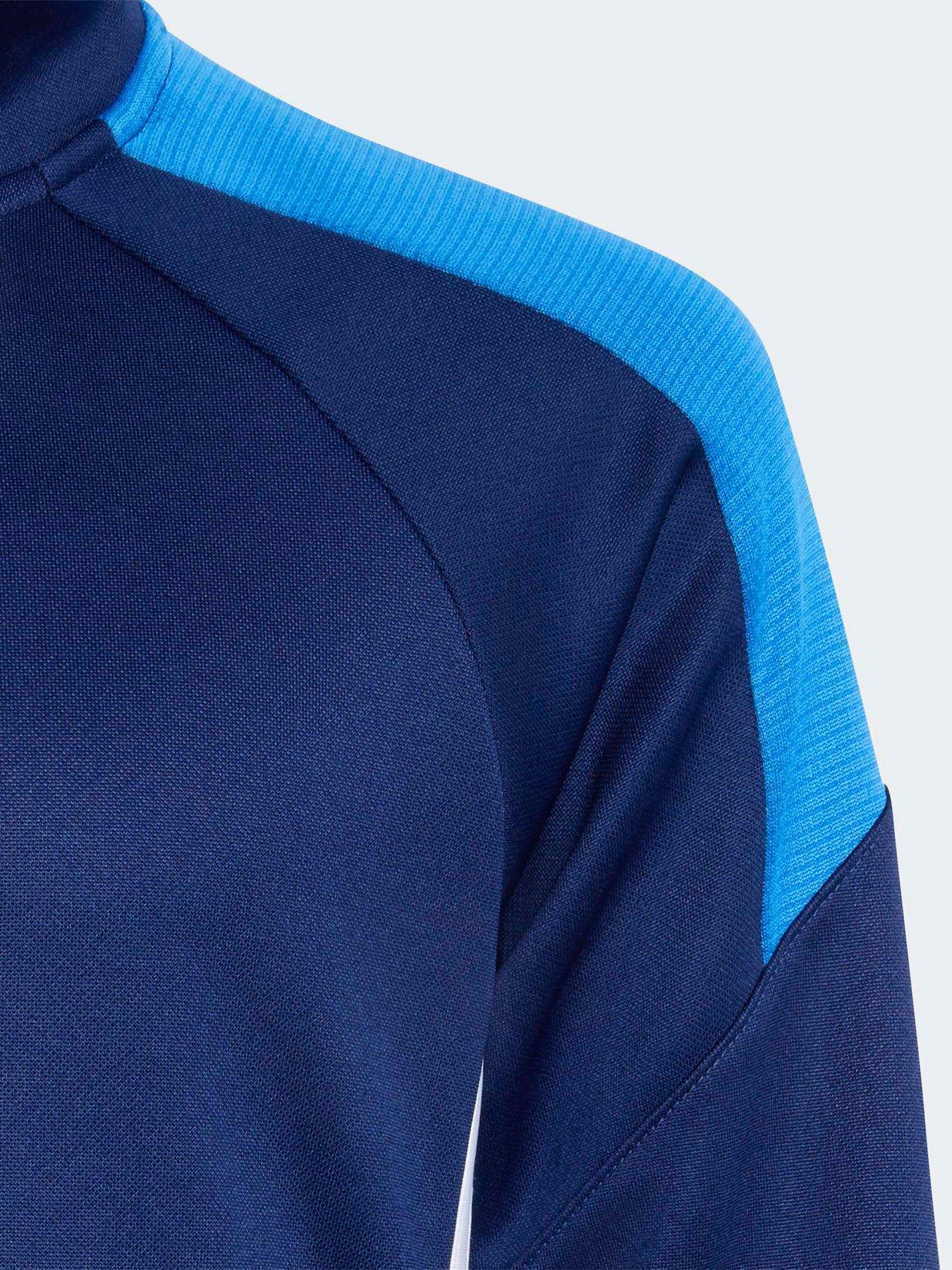 Image 4 of 5 of adidas Junior Tiro Football Track Top - Dark Blue