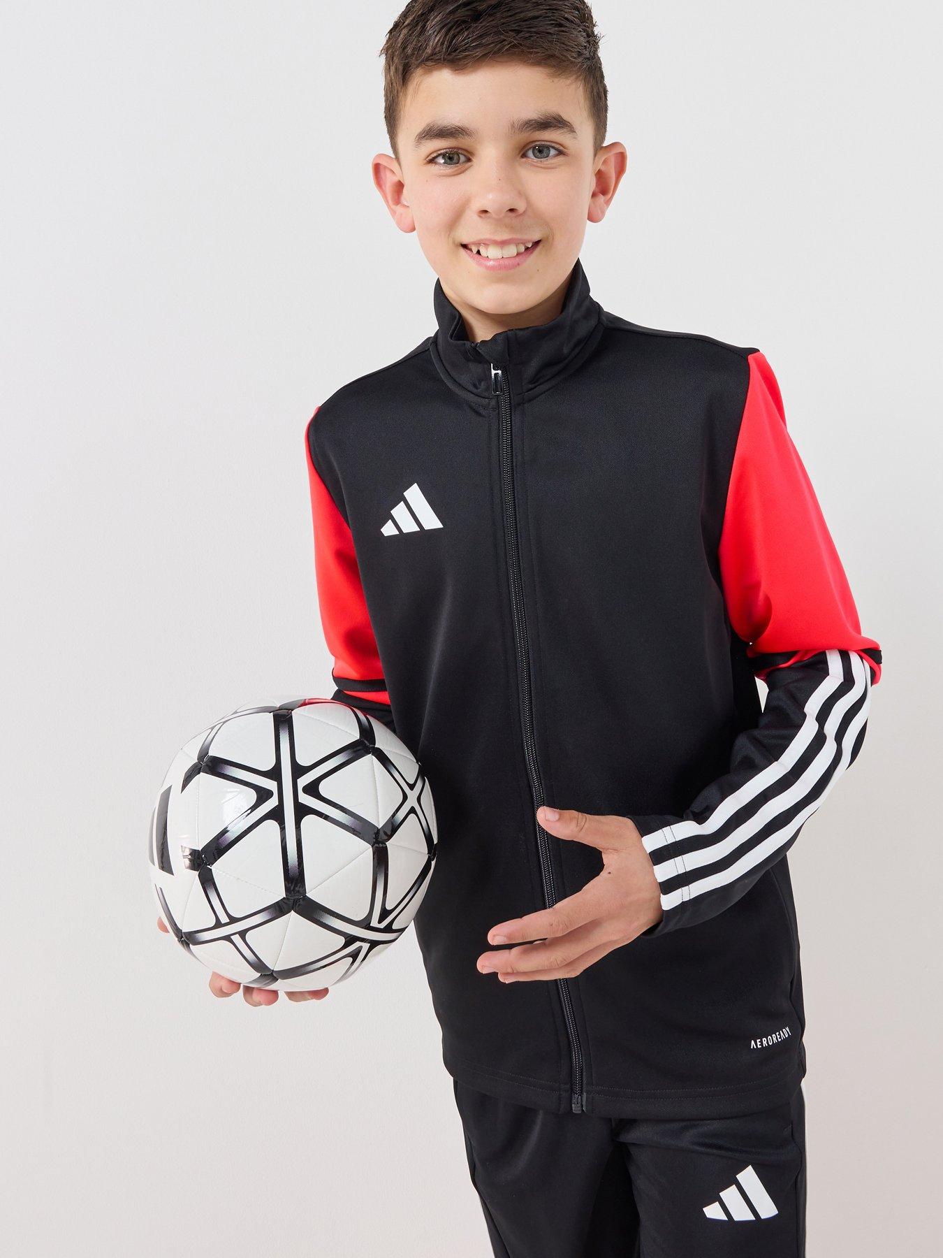 Image 1 of 6 of adidas Junior F50 Football Tracksuit Top - Black