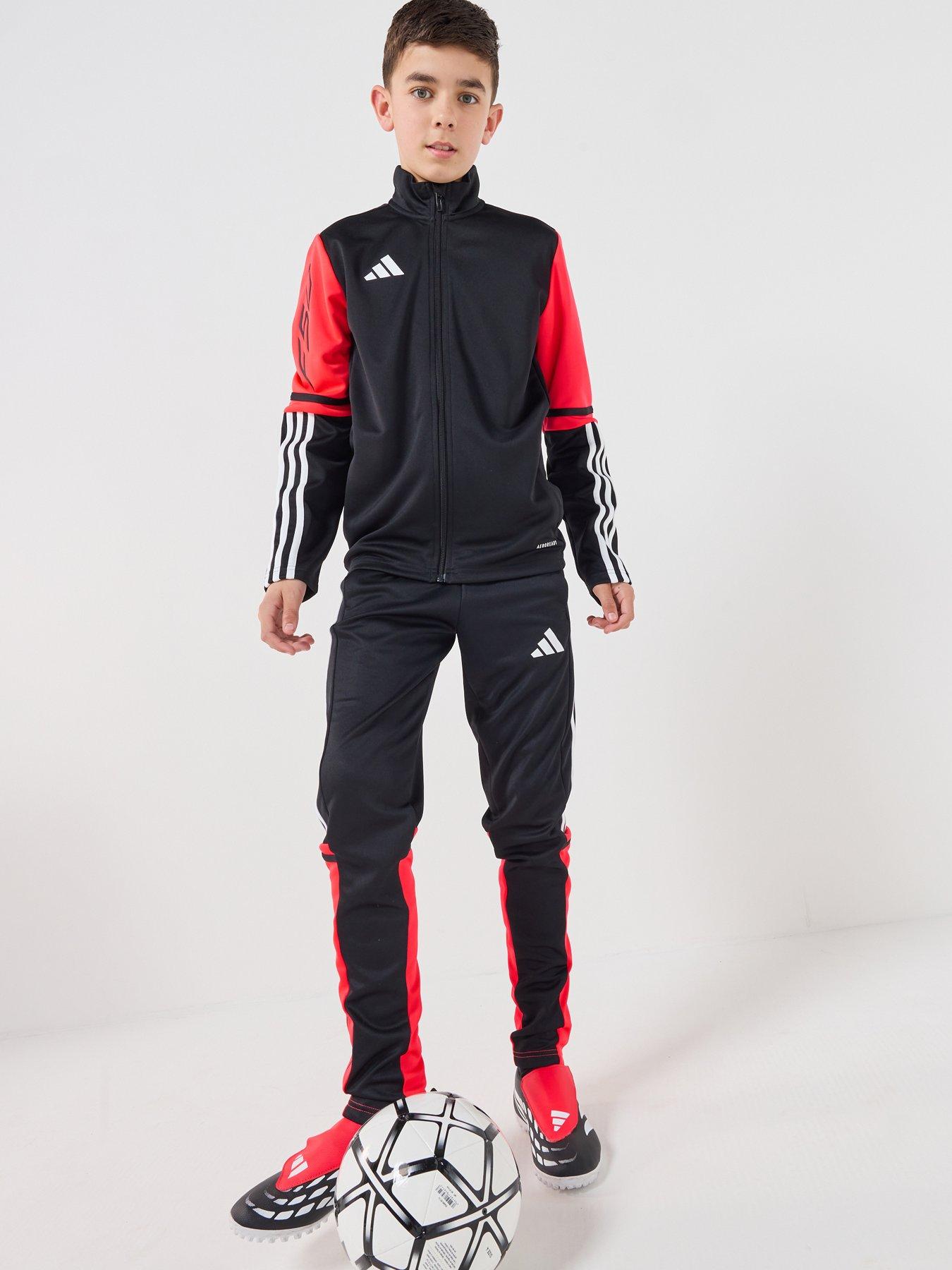 Image 3 of 6 of adidas Junior F50 Football Tracksuit Top - Black