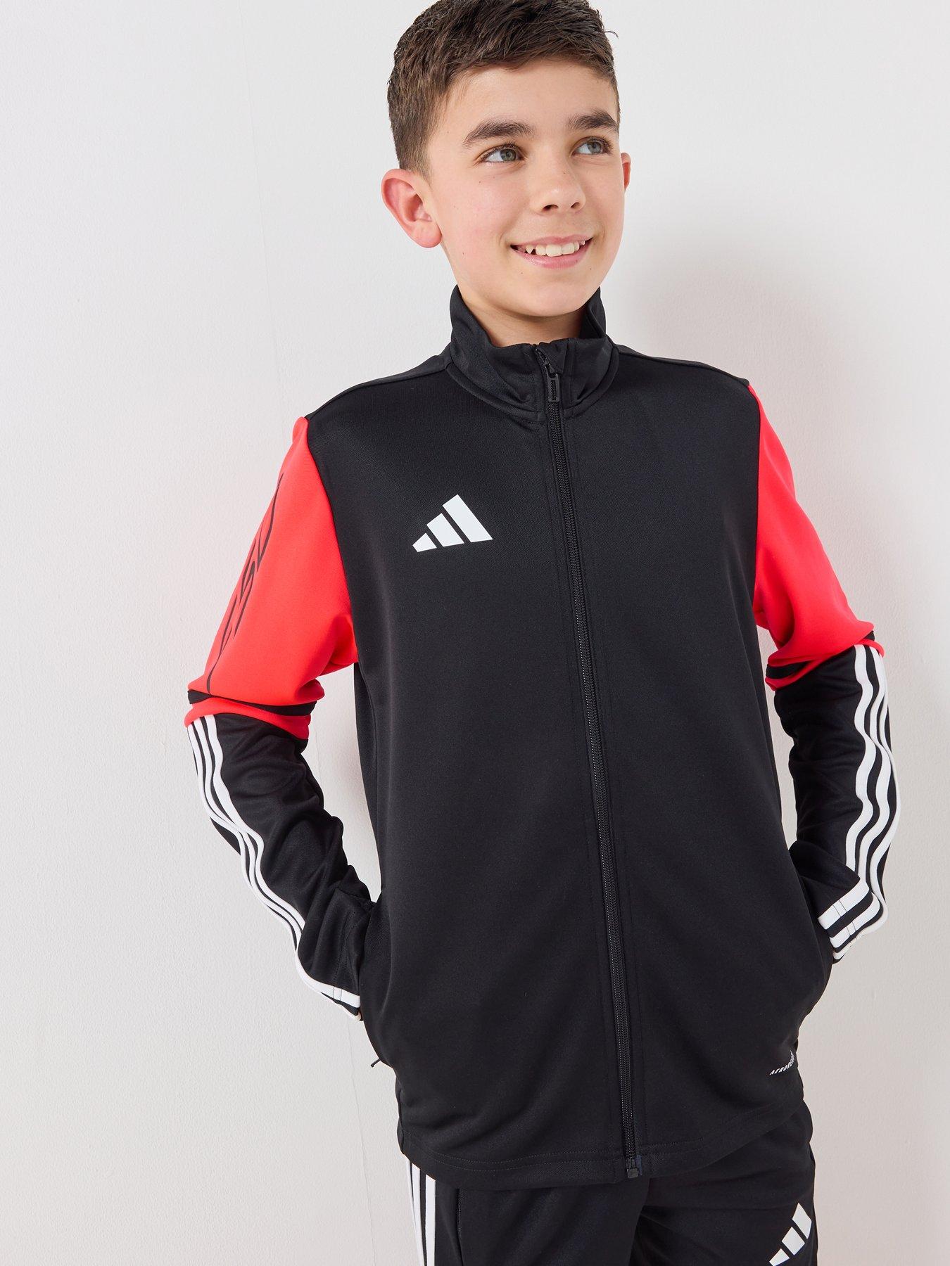 Image 5 of 6 of adidas Junior F50 Football Tracksuit Top - Black