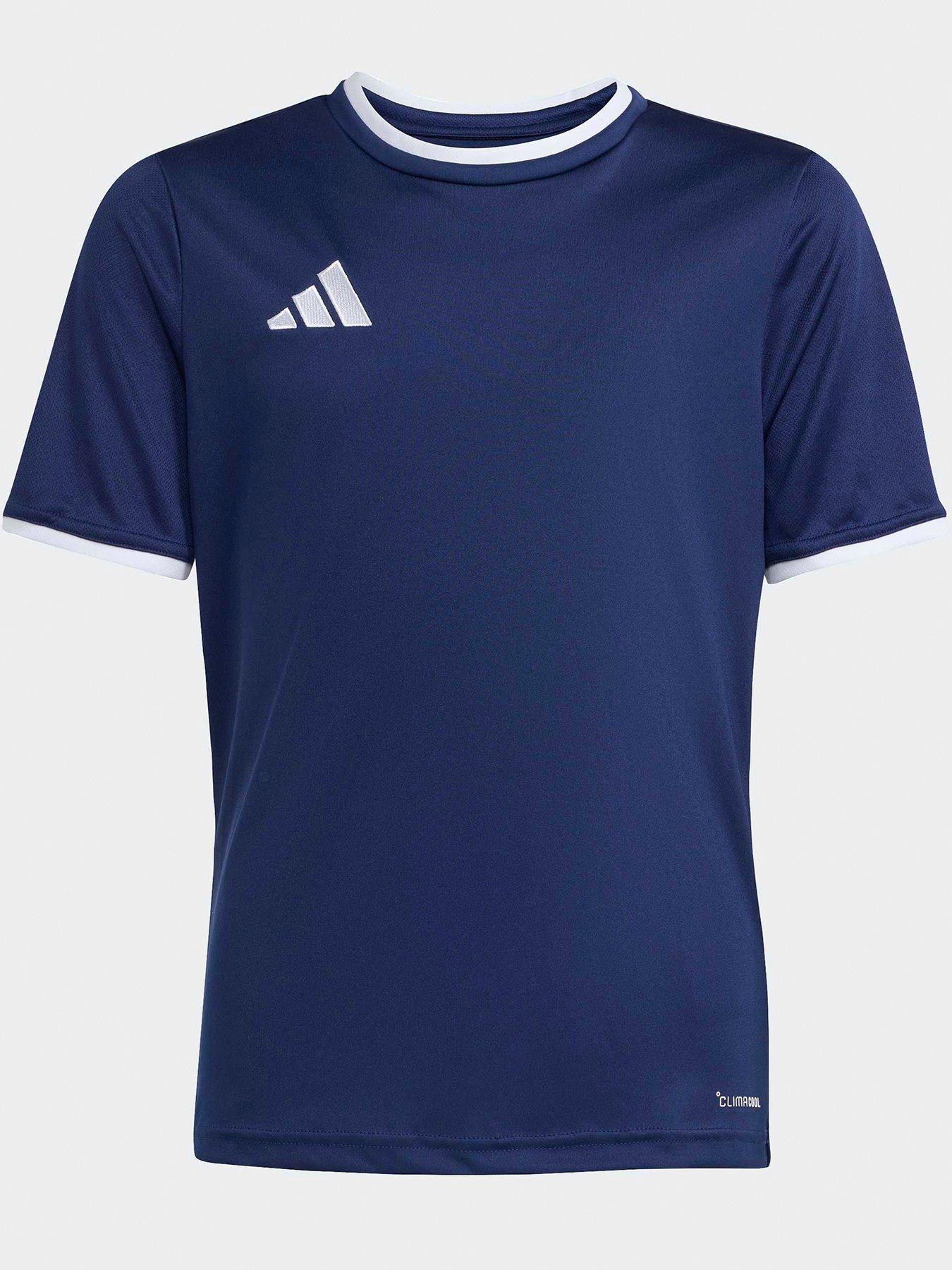 Image 2 of 6 of adidas Junior Football Entrada 26 Tee - Navy