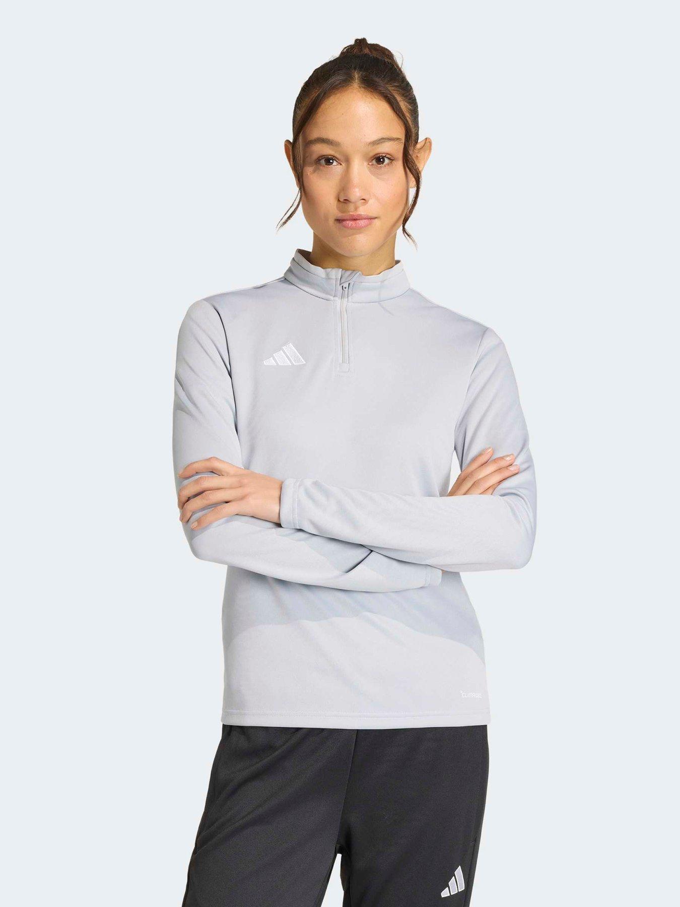 adidas Womens Entrada 26 Football Sweatshirt - Grey