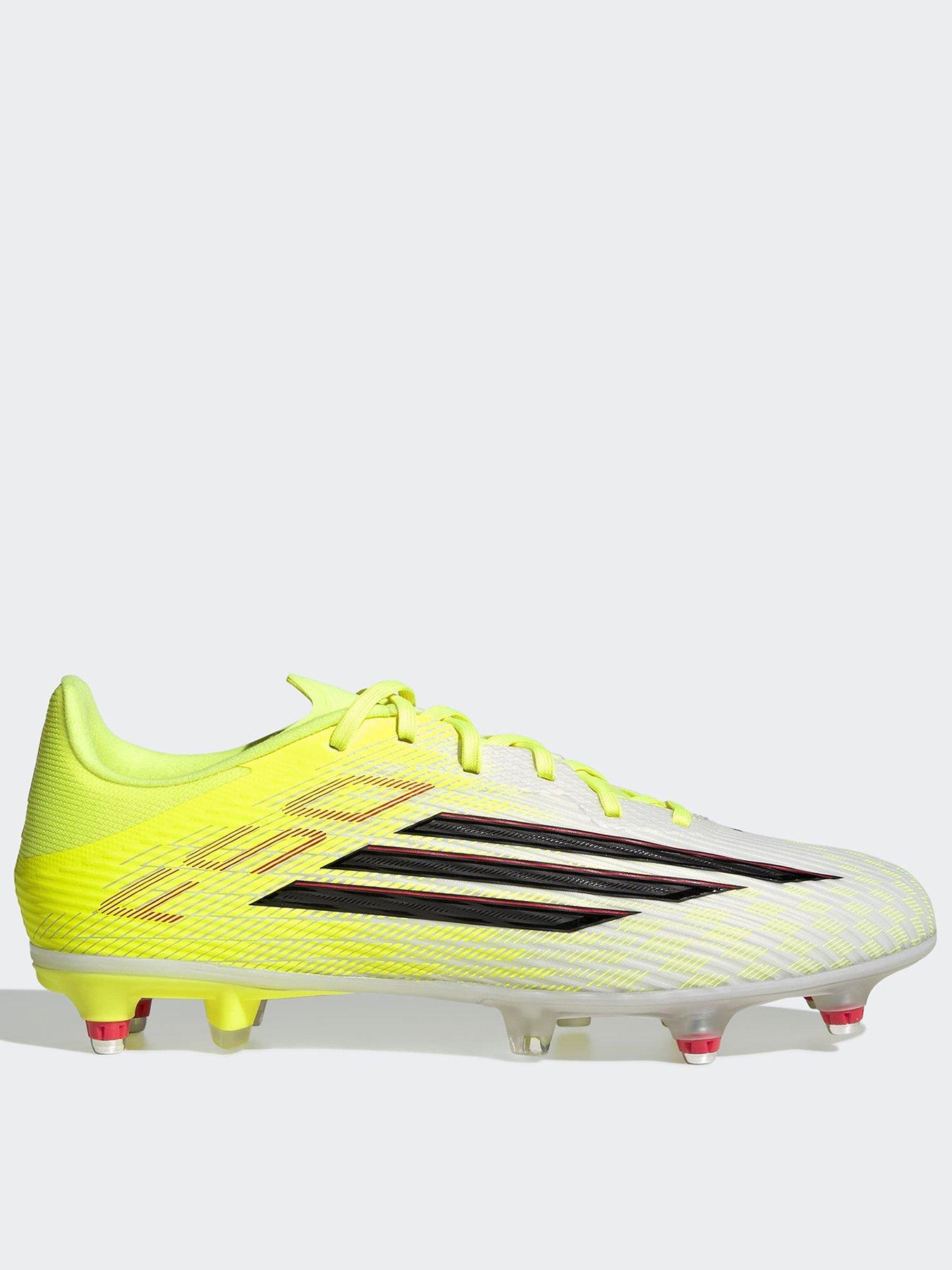 Adidas Mens F50 League Soft Ground Football Boot - Yellow