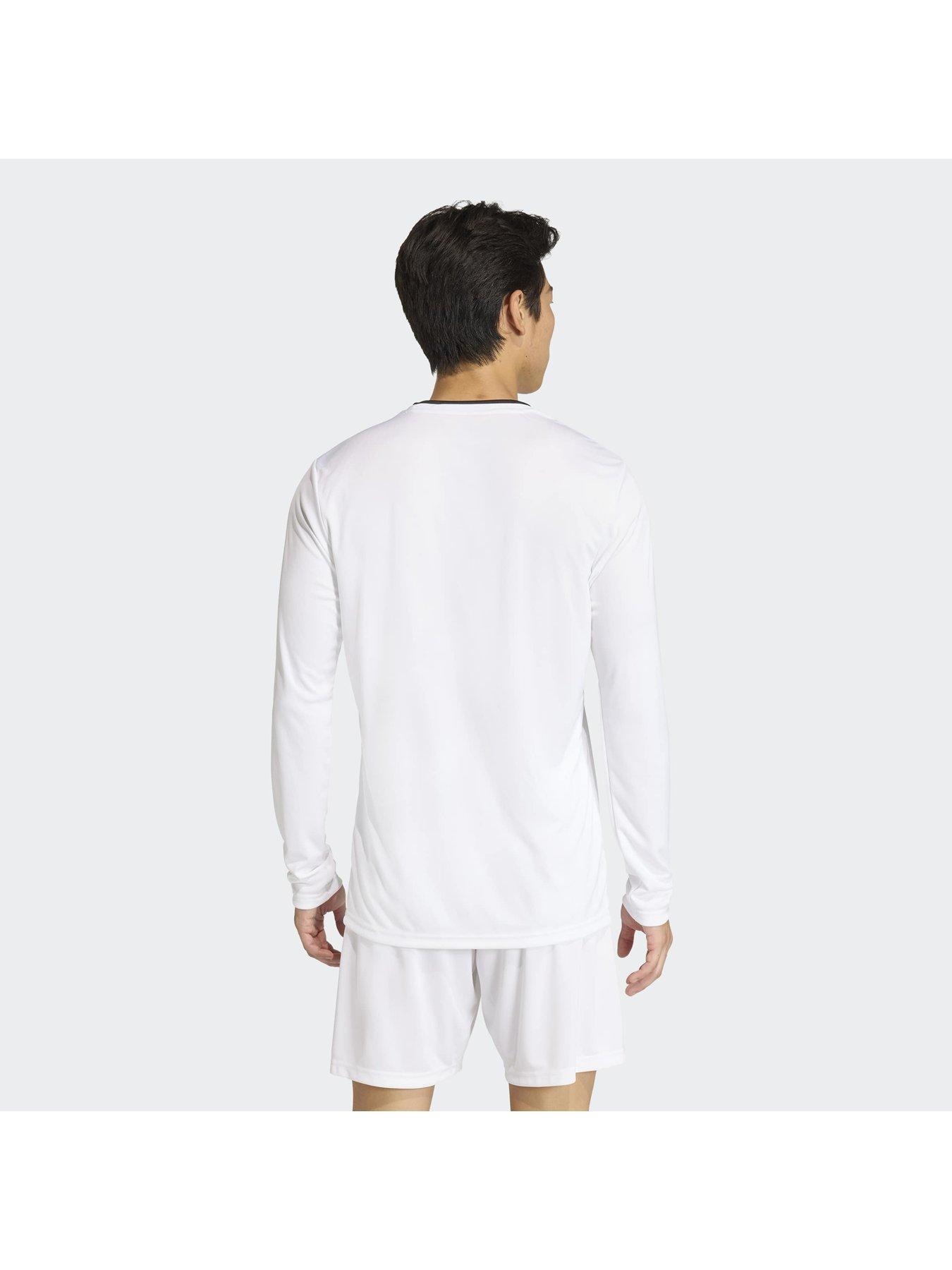 Image 2 of 6 of adidas Mens Entrada 26 Long Sleeve Jersey - White