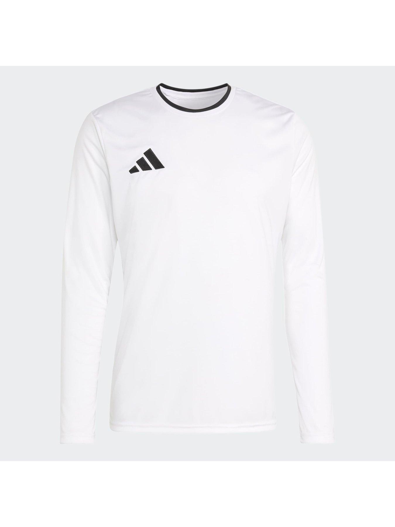 Image 6 of 6 of adidas Mens Entrada 26 Long Sleeve Jersey - White