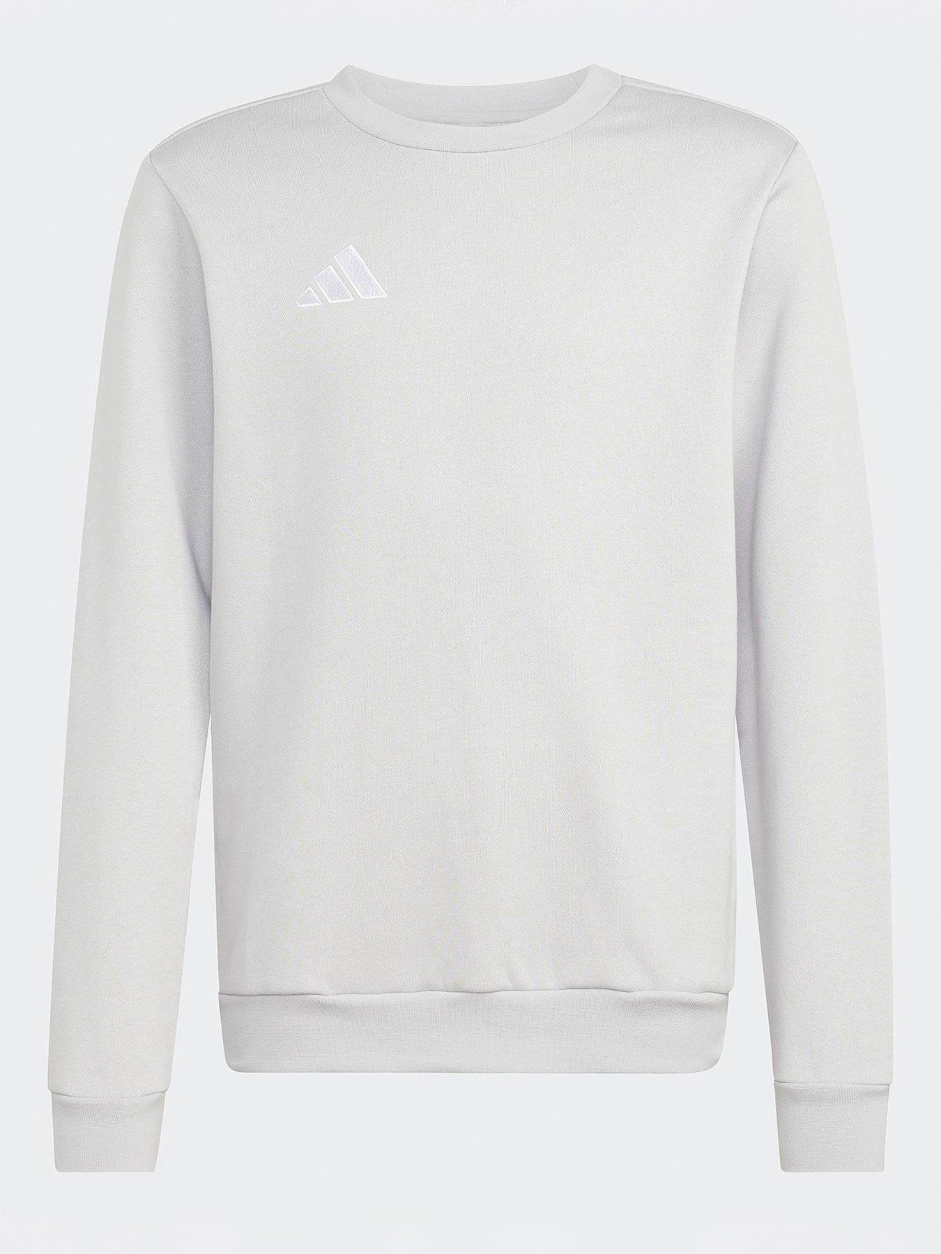 Image 2 of 5 of adidas Junior Football Entrada 26 Sweat Top - Grey